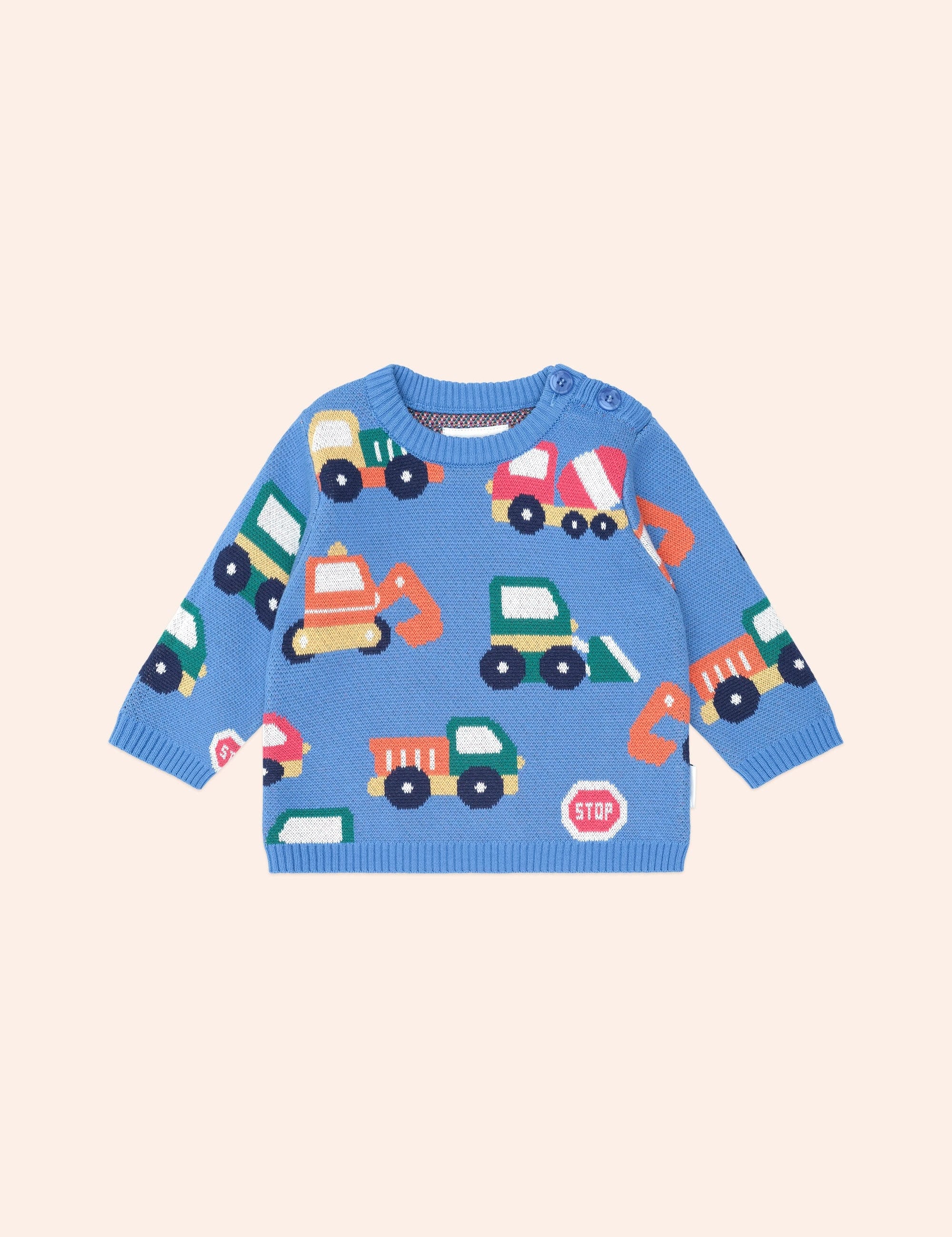 Construction Pullvoer KNIT JUMPER Huxbaby