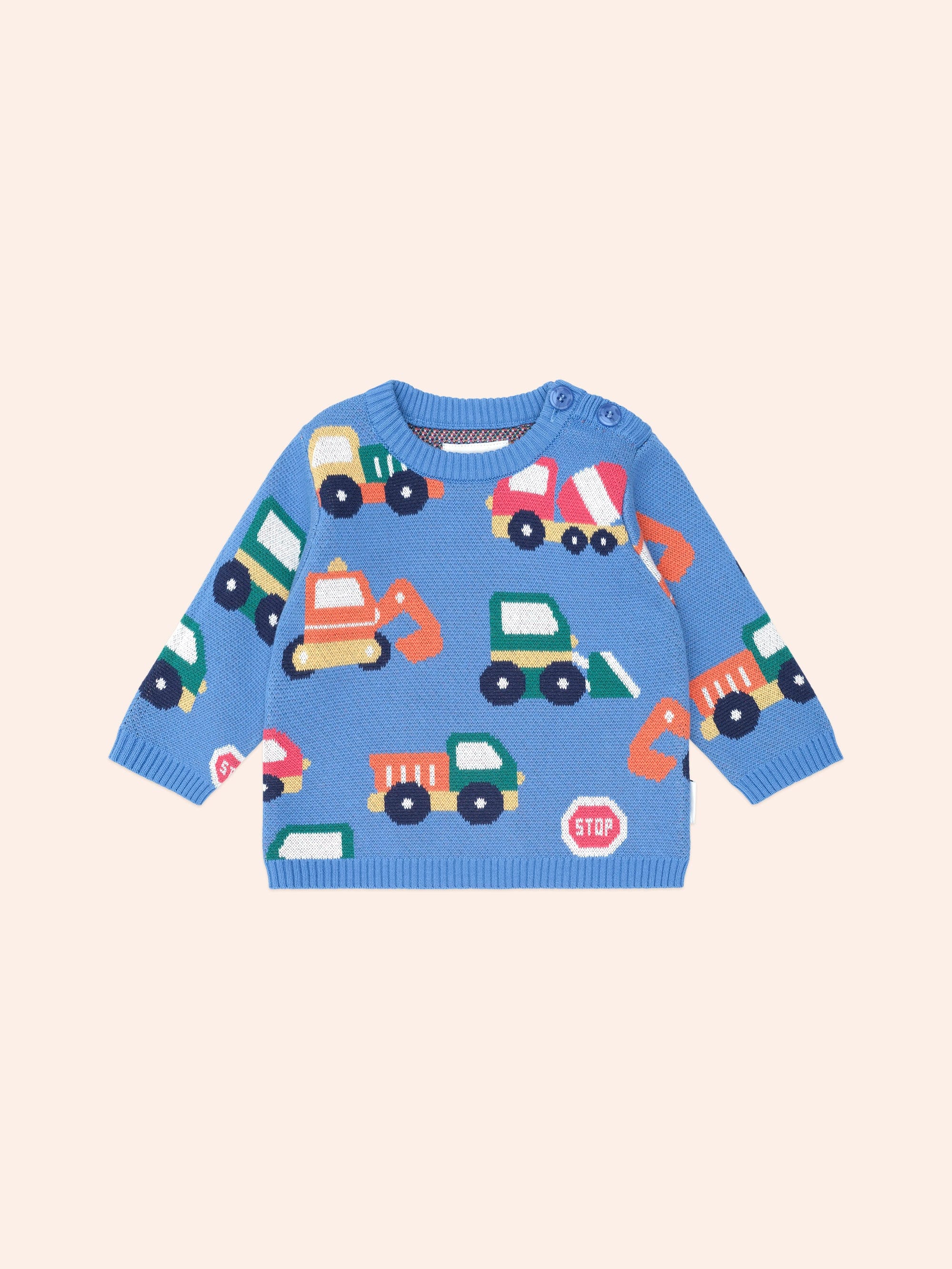 Construction Pullvoer KNIT JUMPER Huxbaby