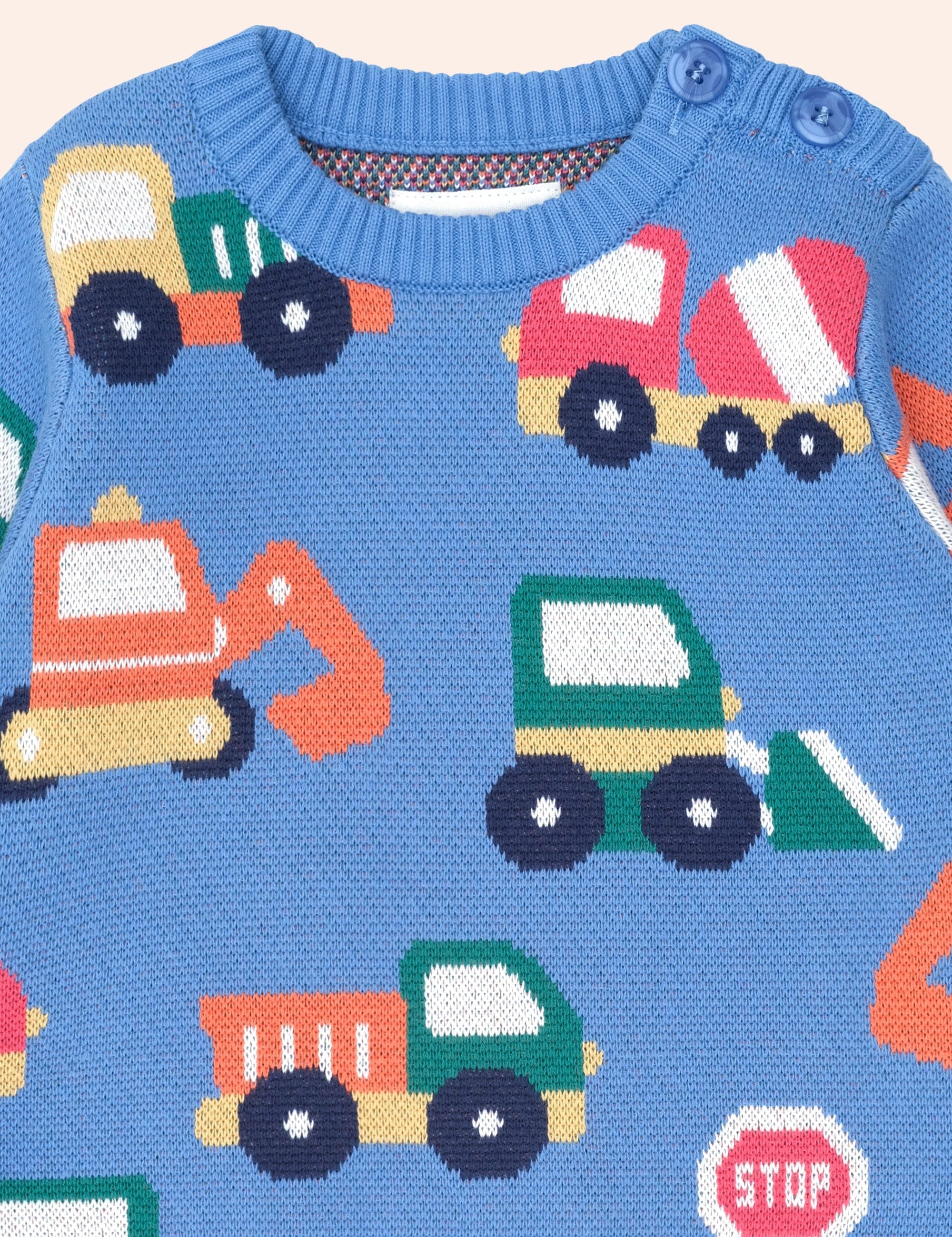 Construction Pullvoer KNIT JUMPER Huxbaby