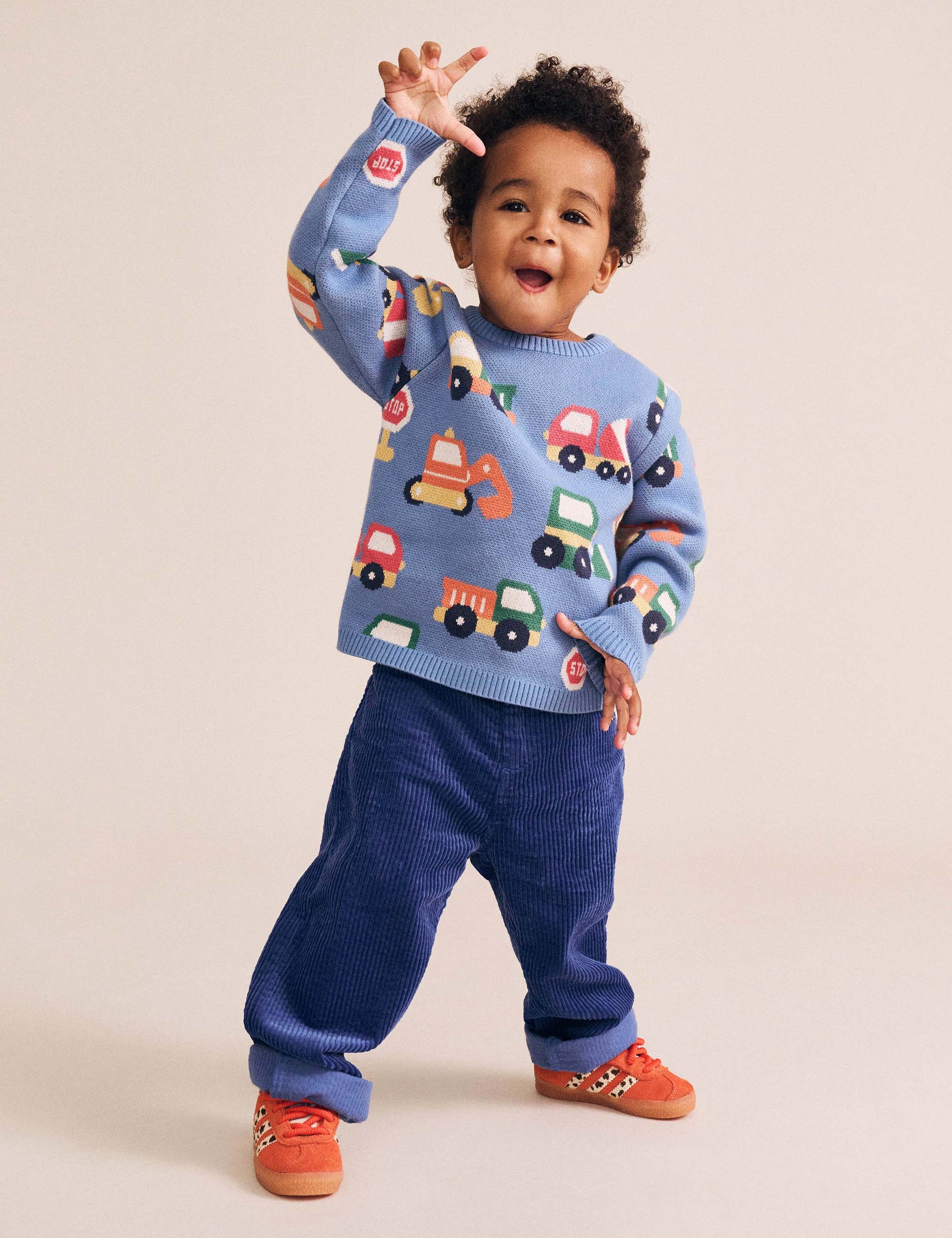 Construction Pullvoer KNIT JUMPER Huxbaby