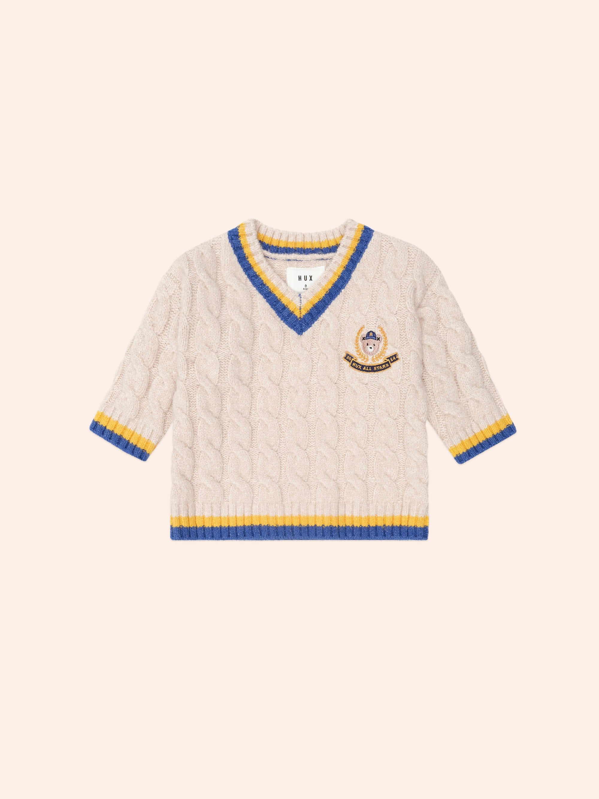 Collegiate Hux Cricket Jumper KNIT JUMPER Huxbaby