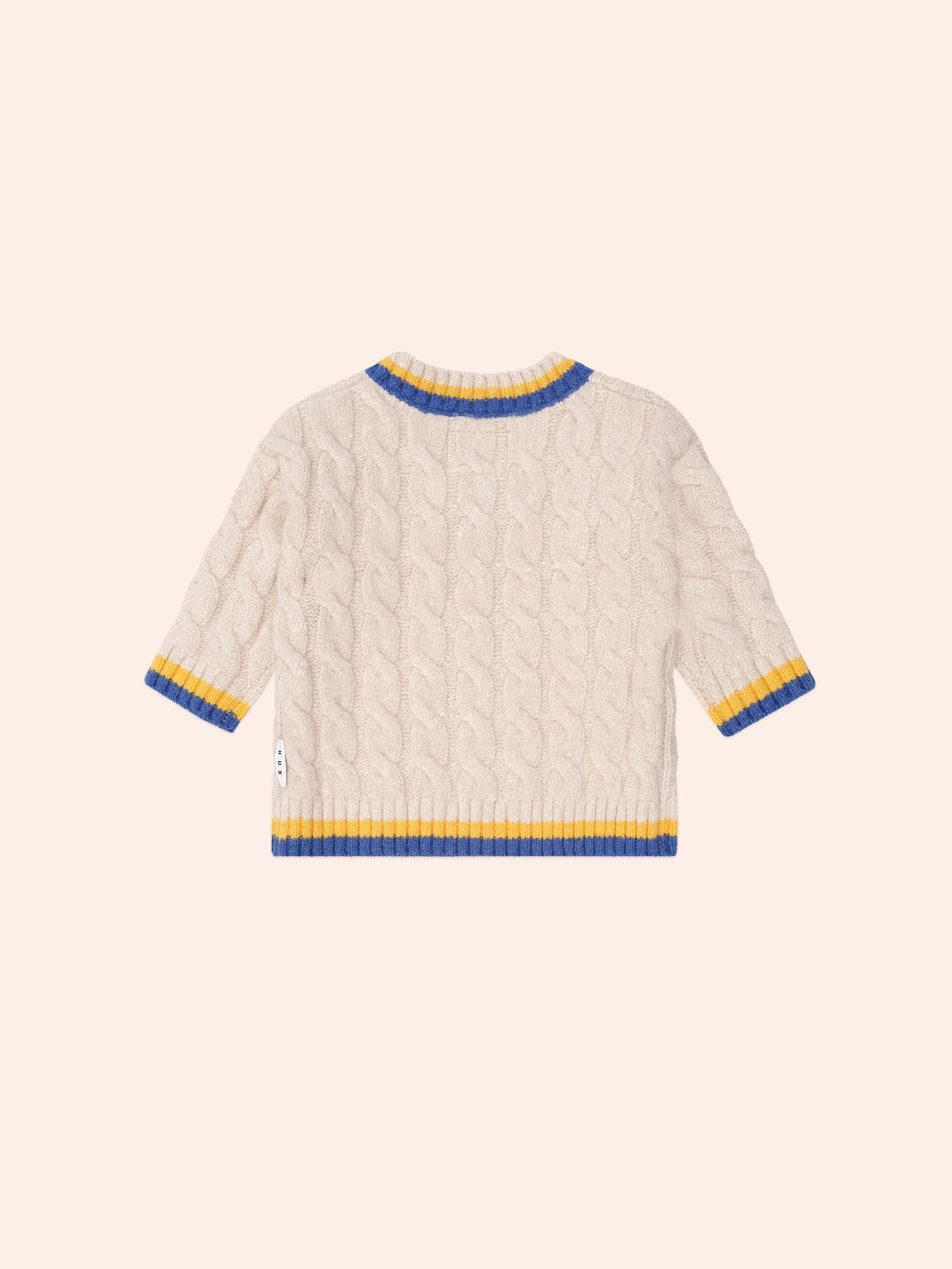 Collegiate Hux Cricket Jumper KNIT JUMPER Huxbaby