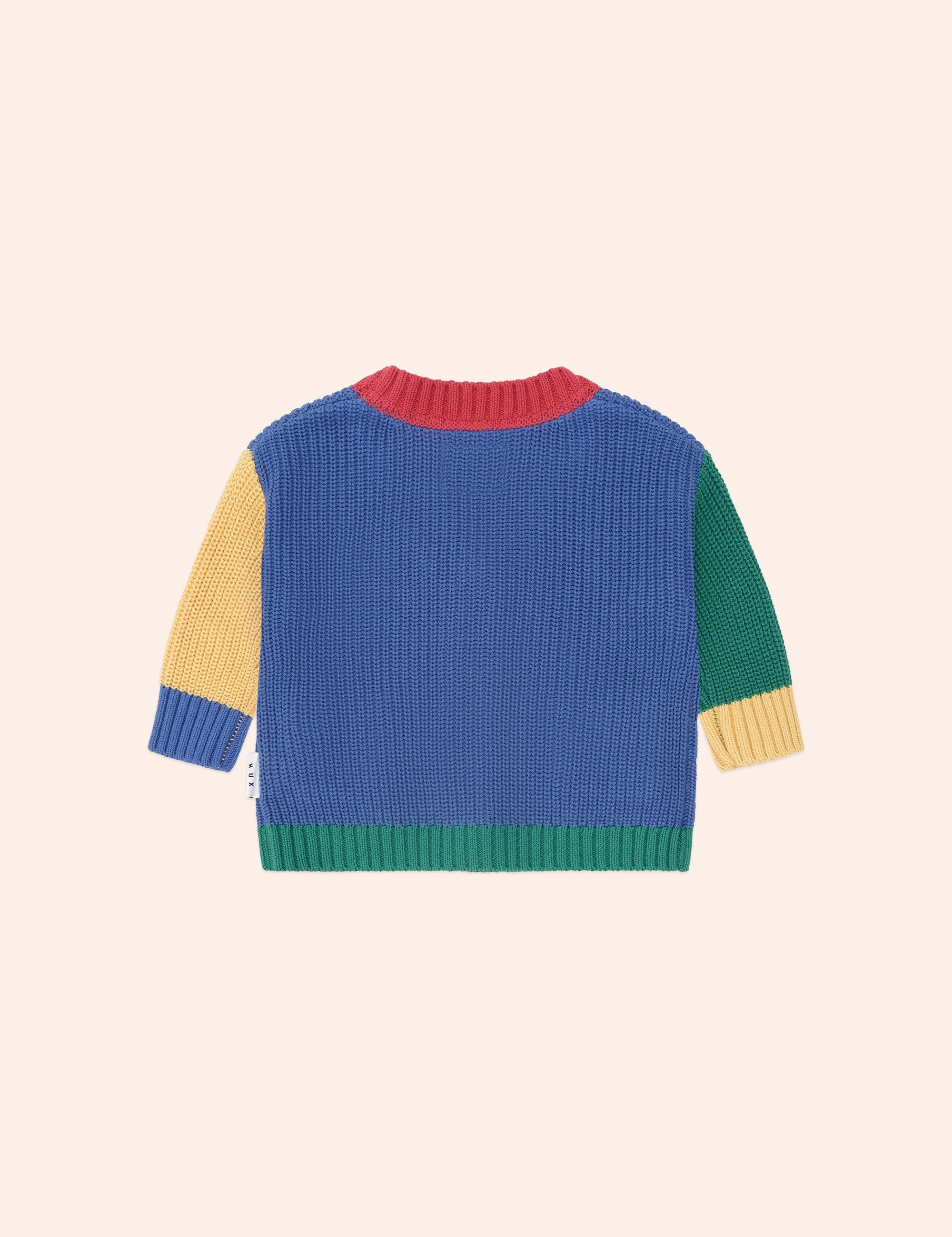 Colour Block Varsity Hux Cardi KNIT CARDI Huxbaby