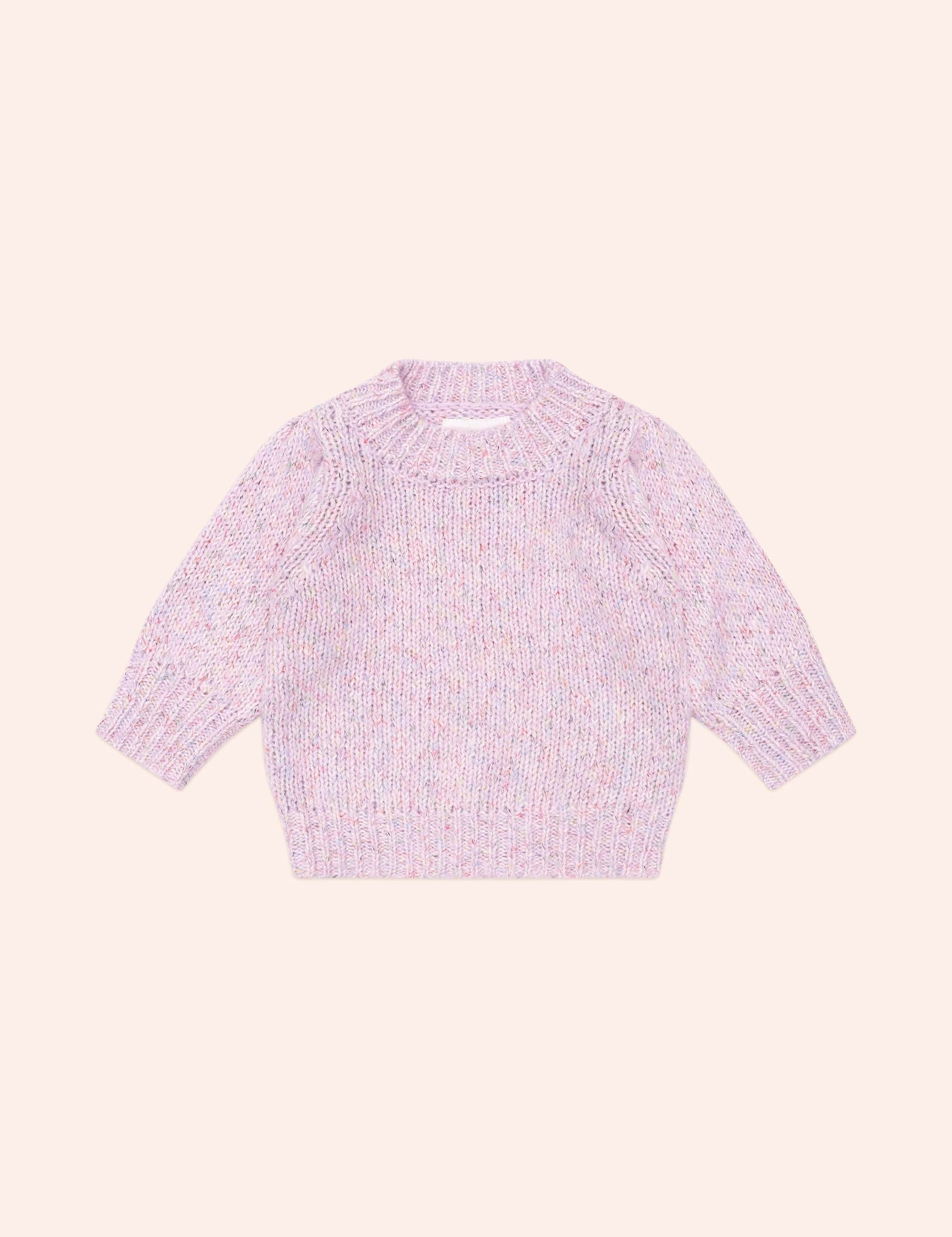 Rainbow Sprinkles Puff Jumper KNIT JUMPER Huxbaby