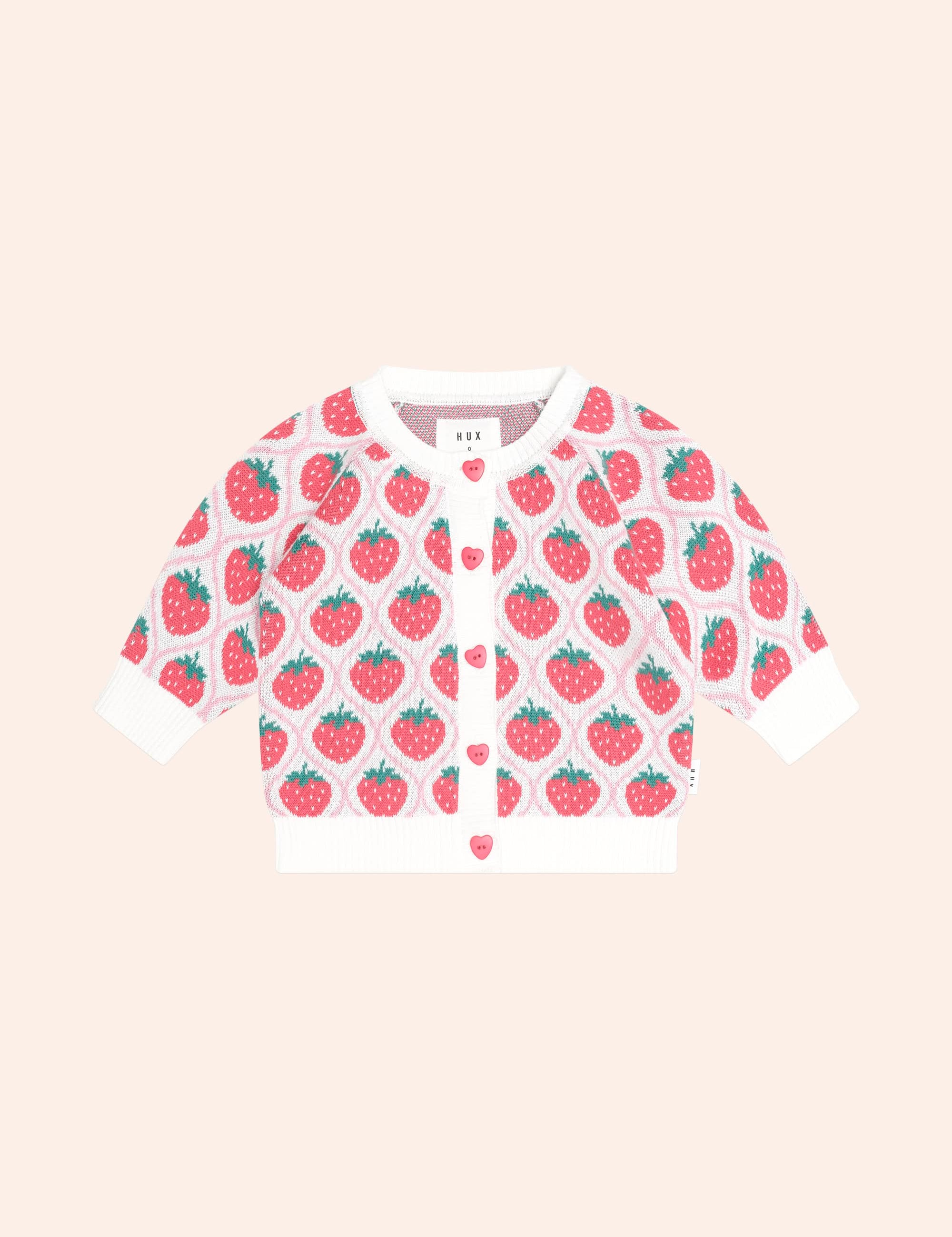 Strawberry Fields Cardi KNIT CARDI Huxbaby Shopify
