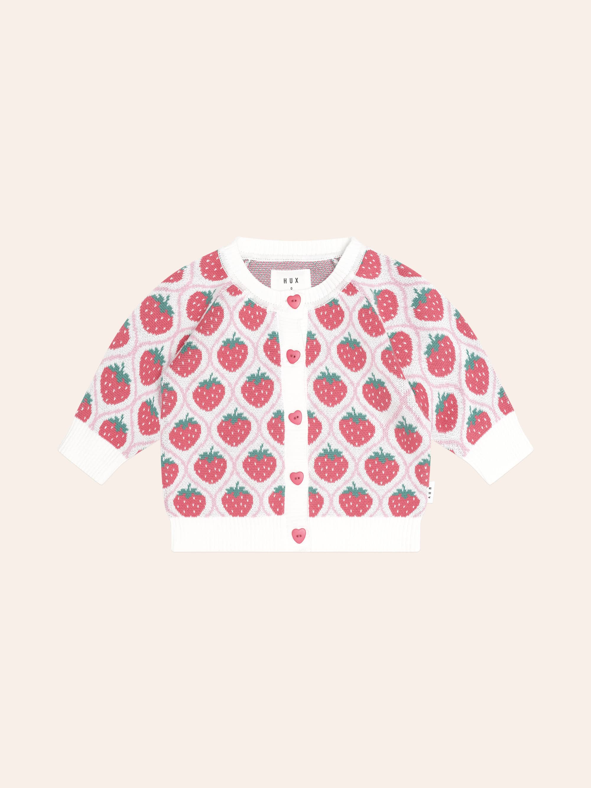 Strawberry Fields Cardi KNIT CARDI Huxbaby Shopify