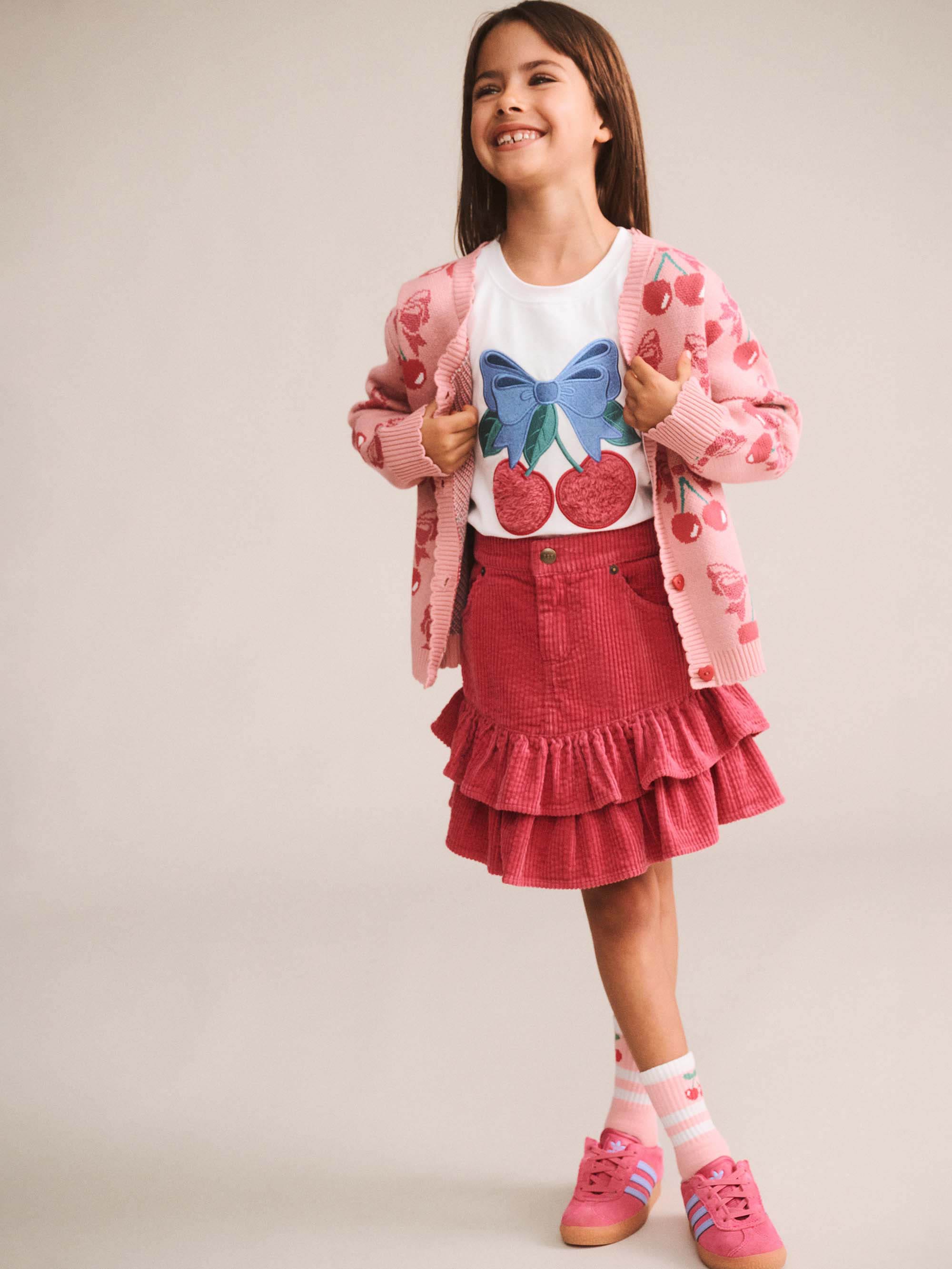 Cherry Bow Cardi KNIT CARDI Huxbaby Shopify