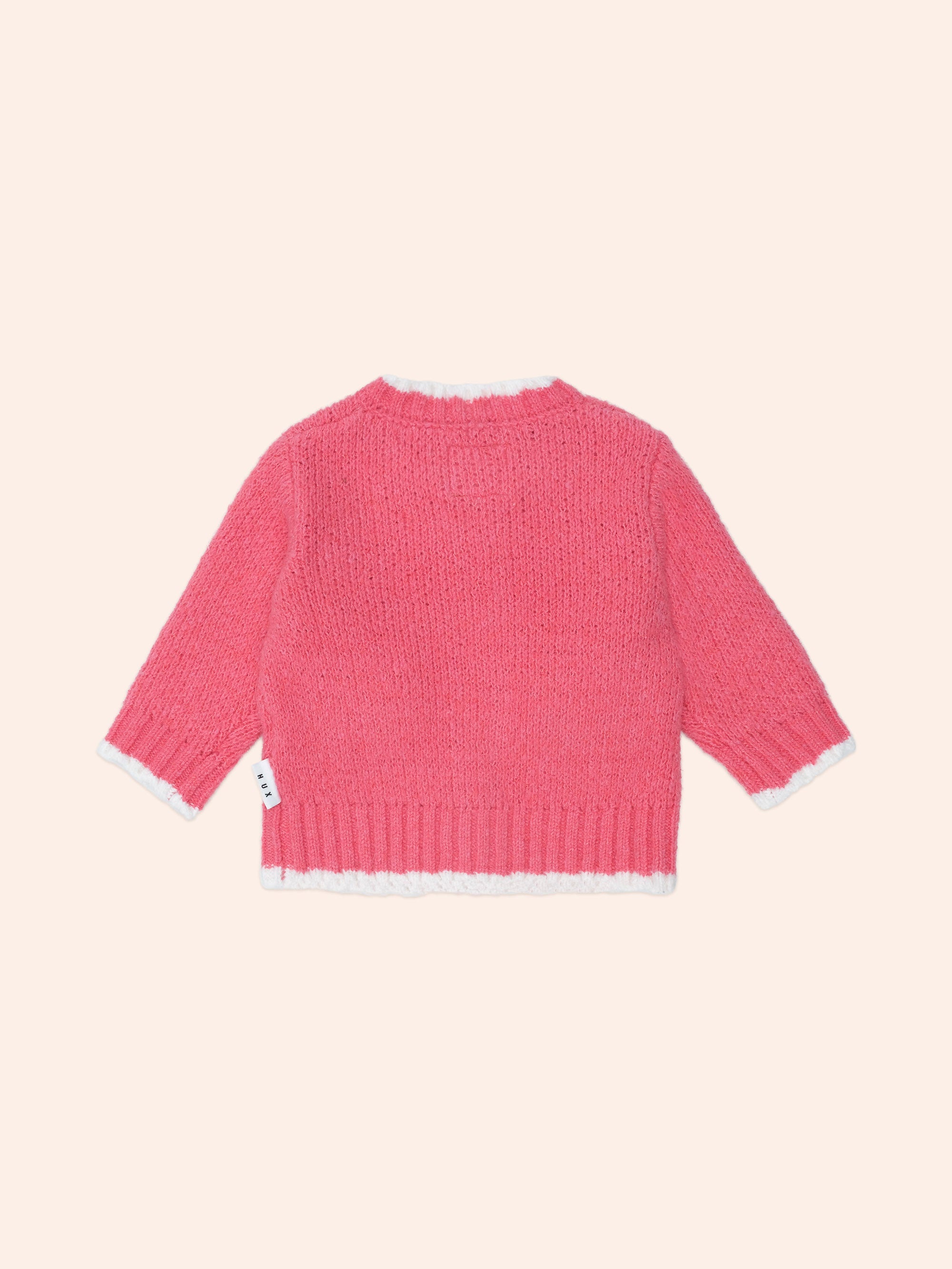 Crochet Bow Cardi KNIT CARDI Huxbaby