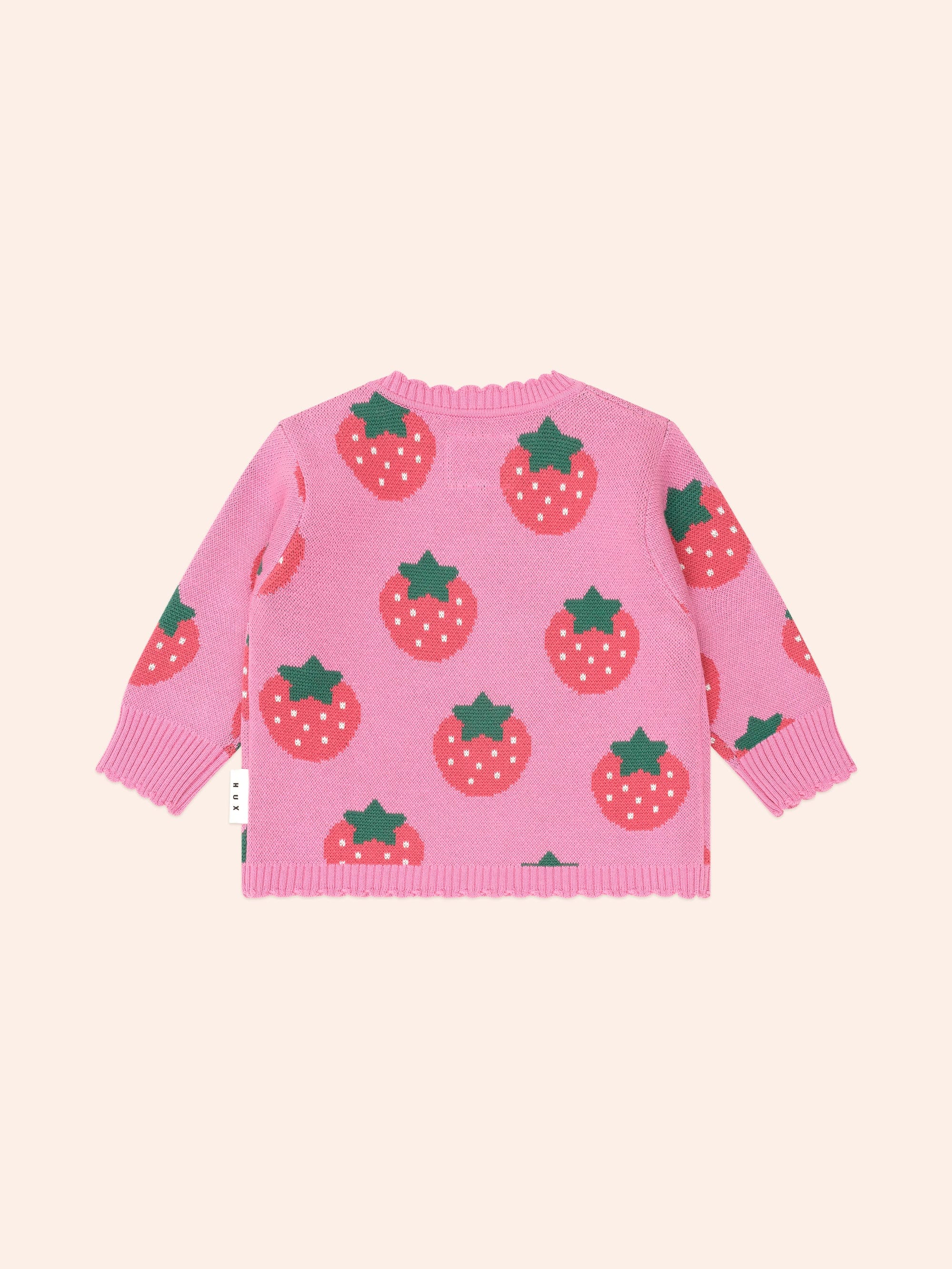 Strawberry Fields Forever Pullover KNIT JUMPER Huxbaby