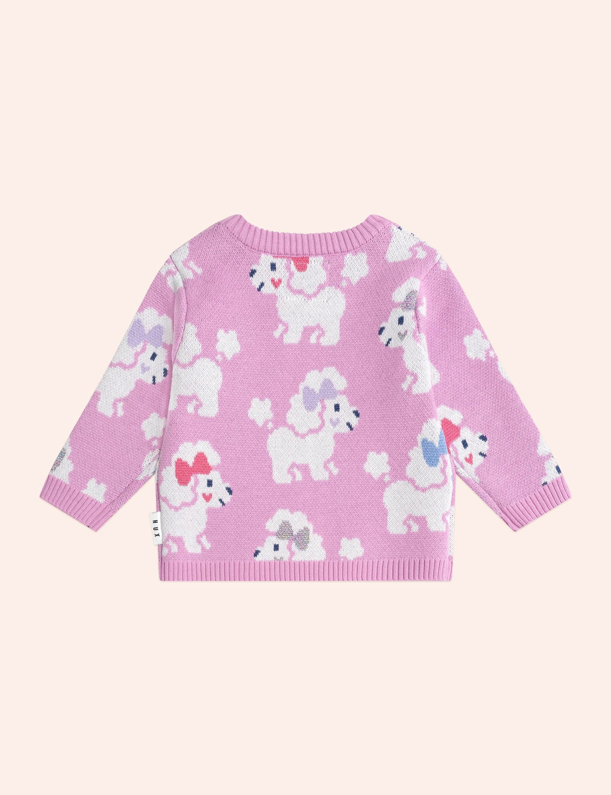 Poodle Knit Pullover KNIT JUMPER Huxbaby