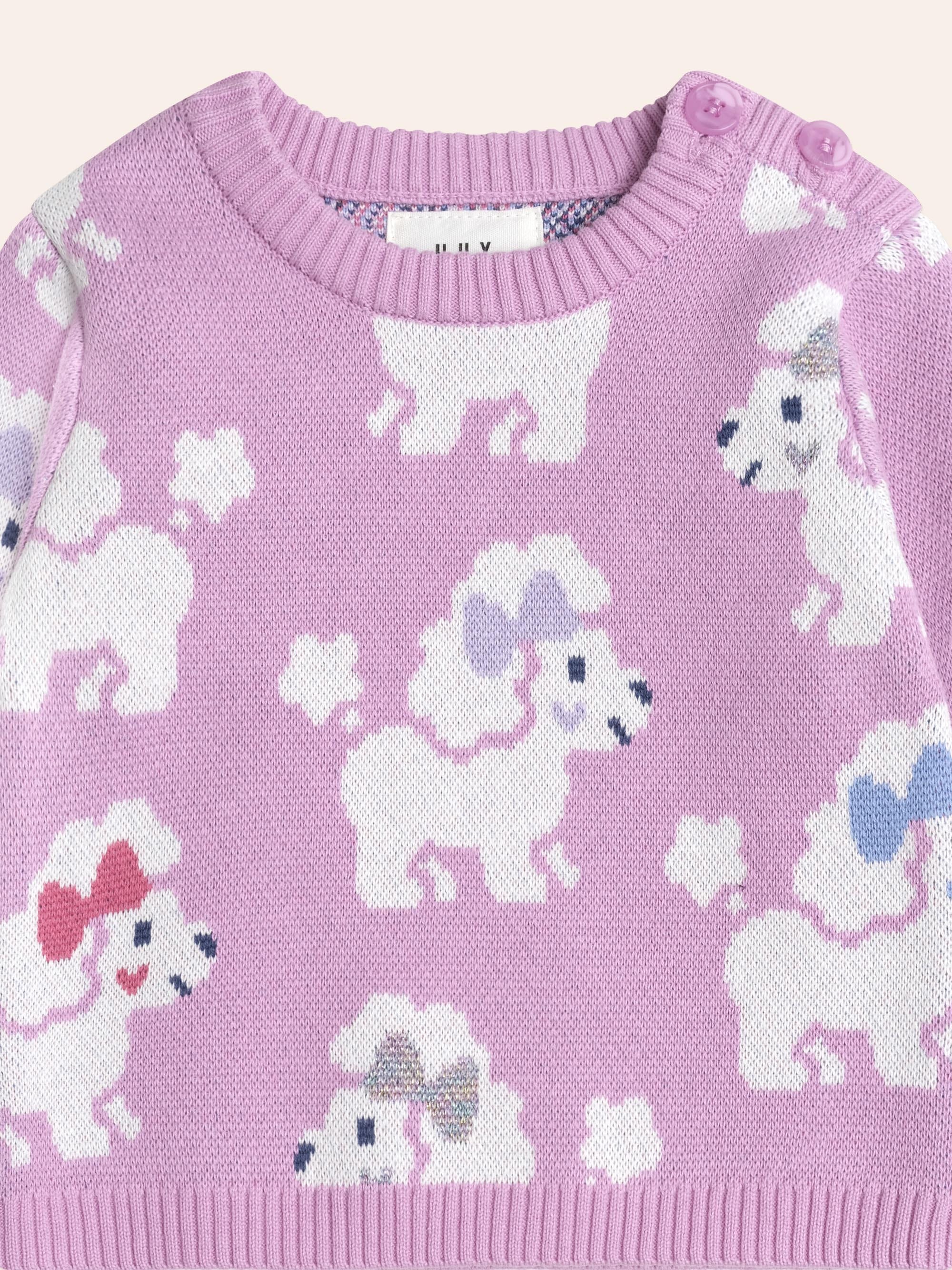 Poodle Knit Pullover KNIT JUMPER Huxbaby