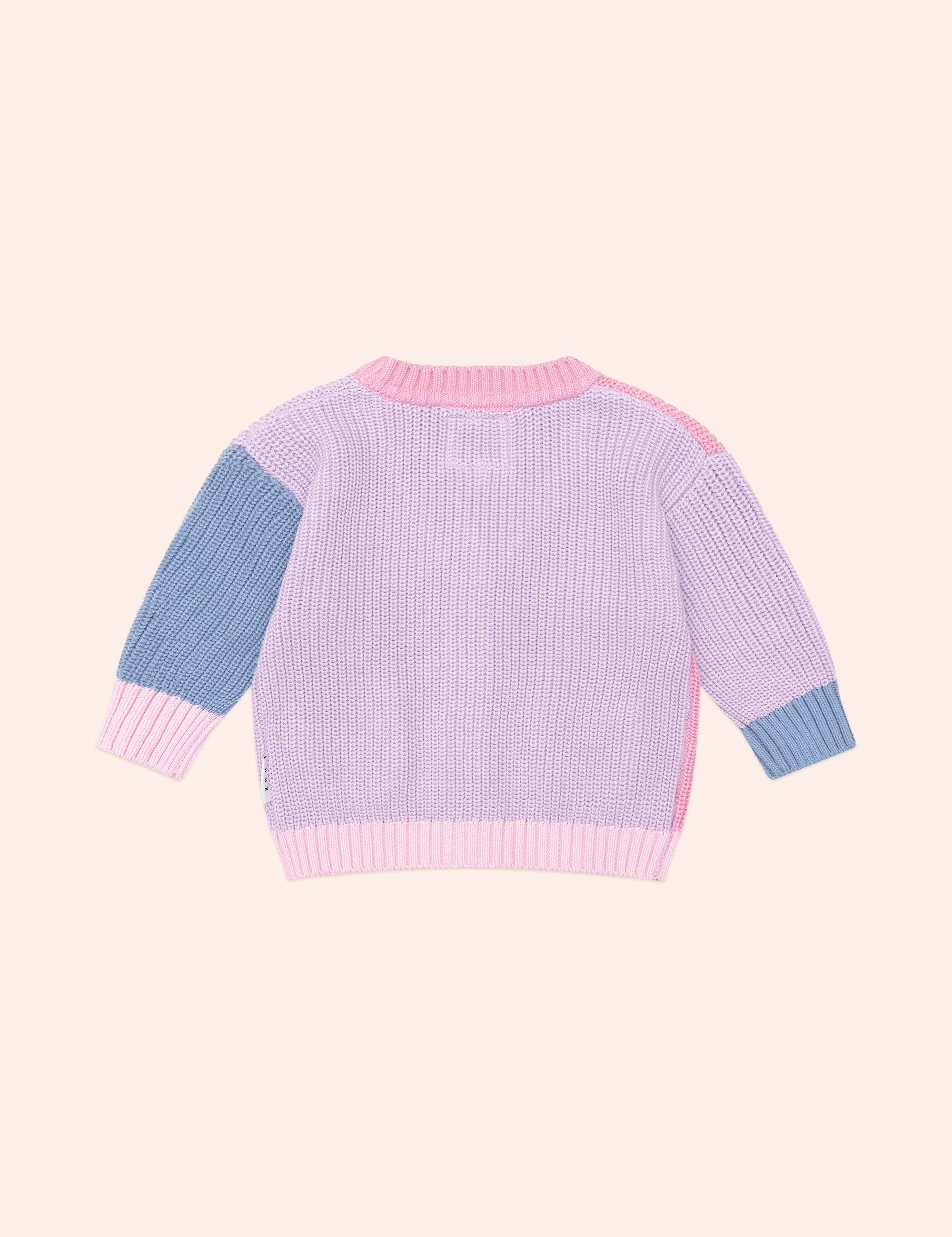 Peeping Pocket Girl Cardi KNIT CARDI Huxbaby