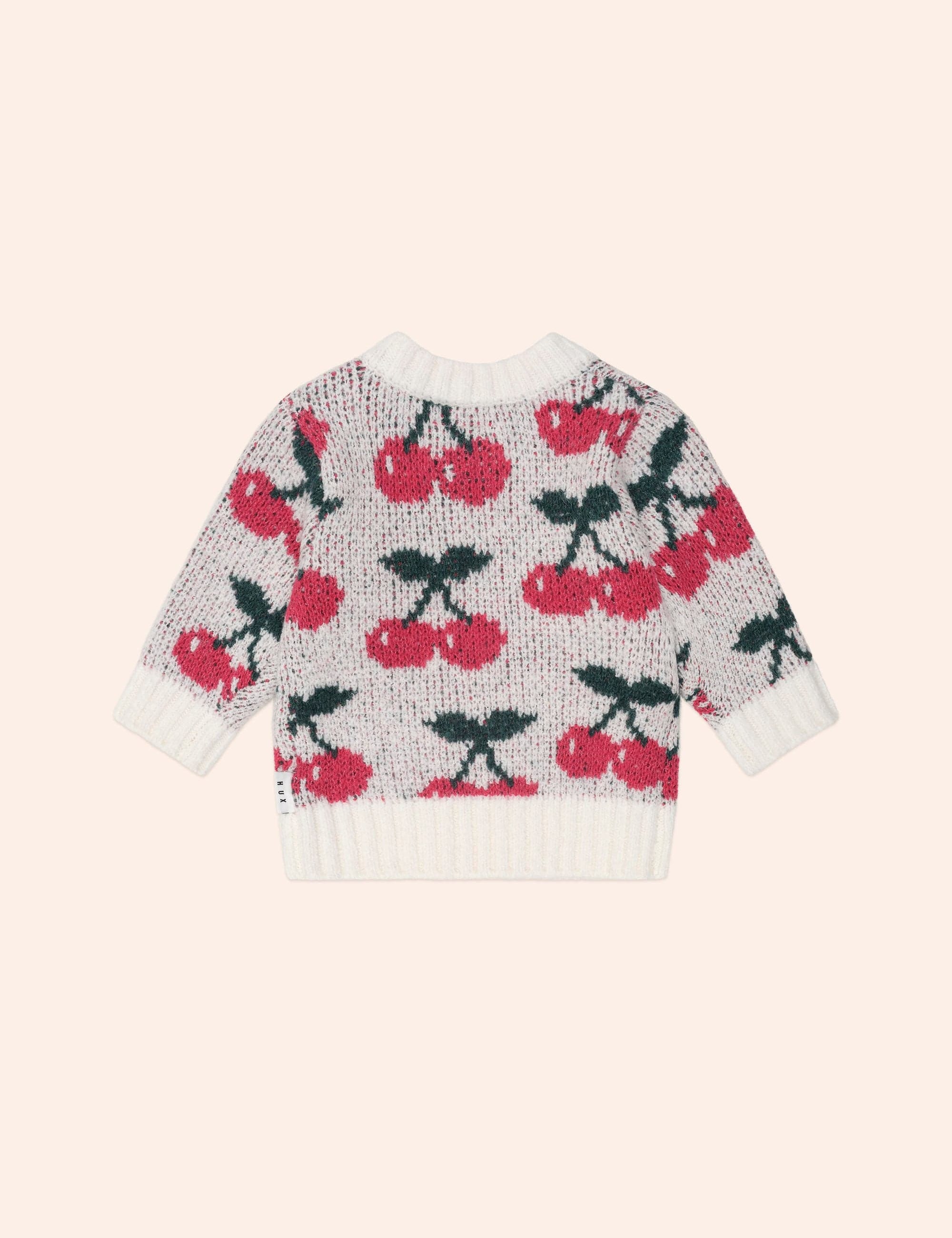 Cherry Knit Pullover KNIT JUMPER Huxbaby