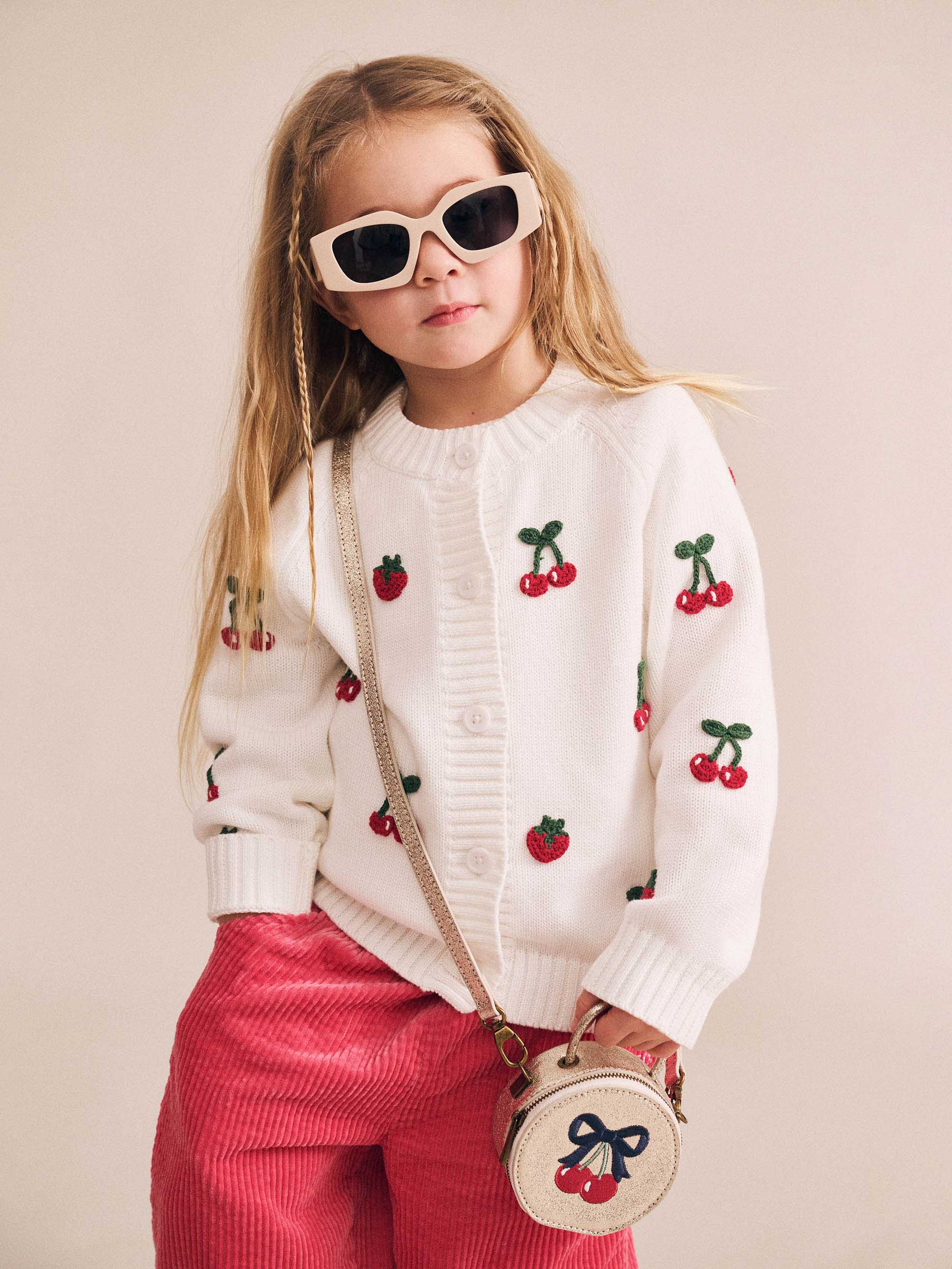 Tutti Frutti Crochet Cardi KNIT CARDI Huxbaby