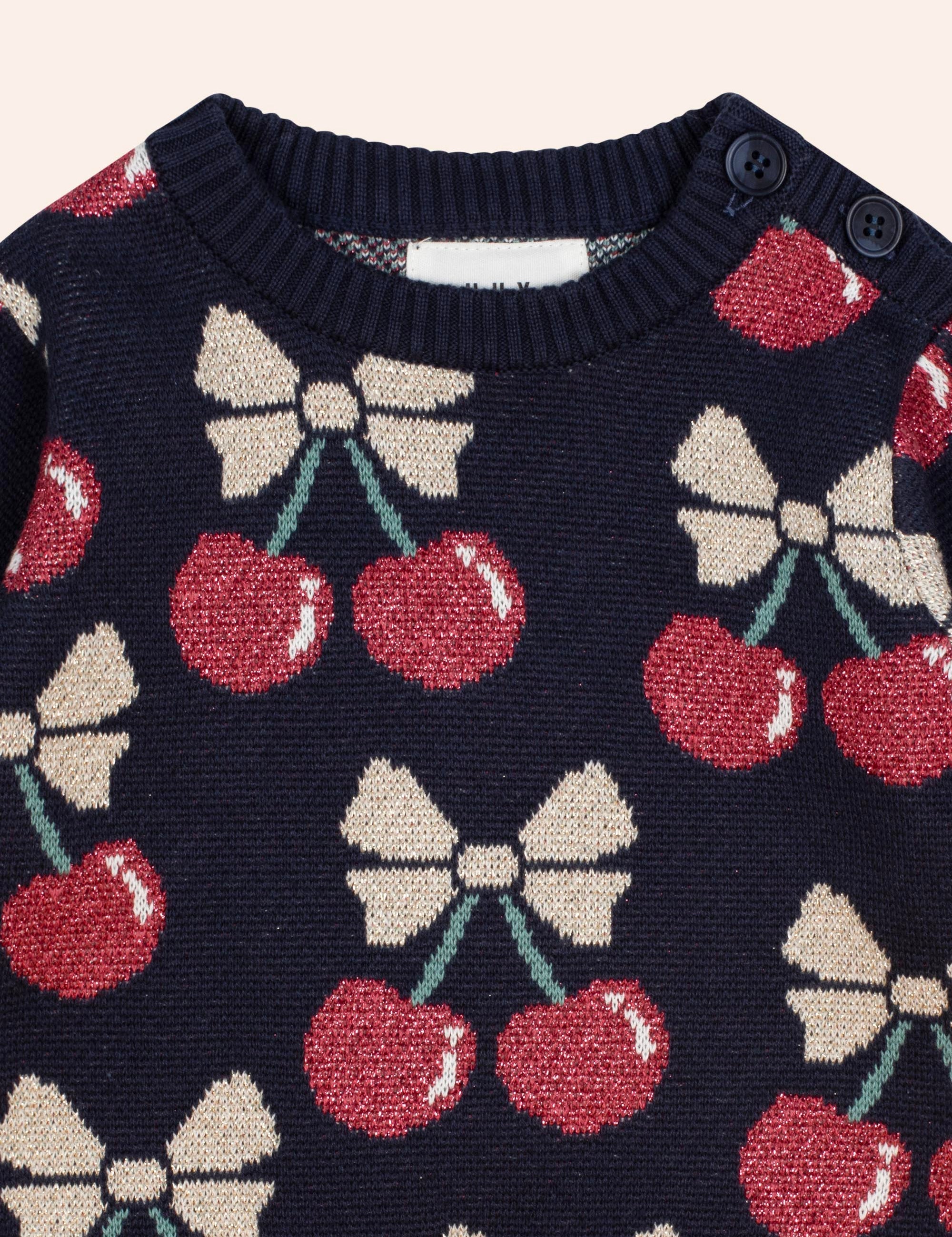 Cherry Pie Knit Pullover KNIT CARDI Huxbaby