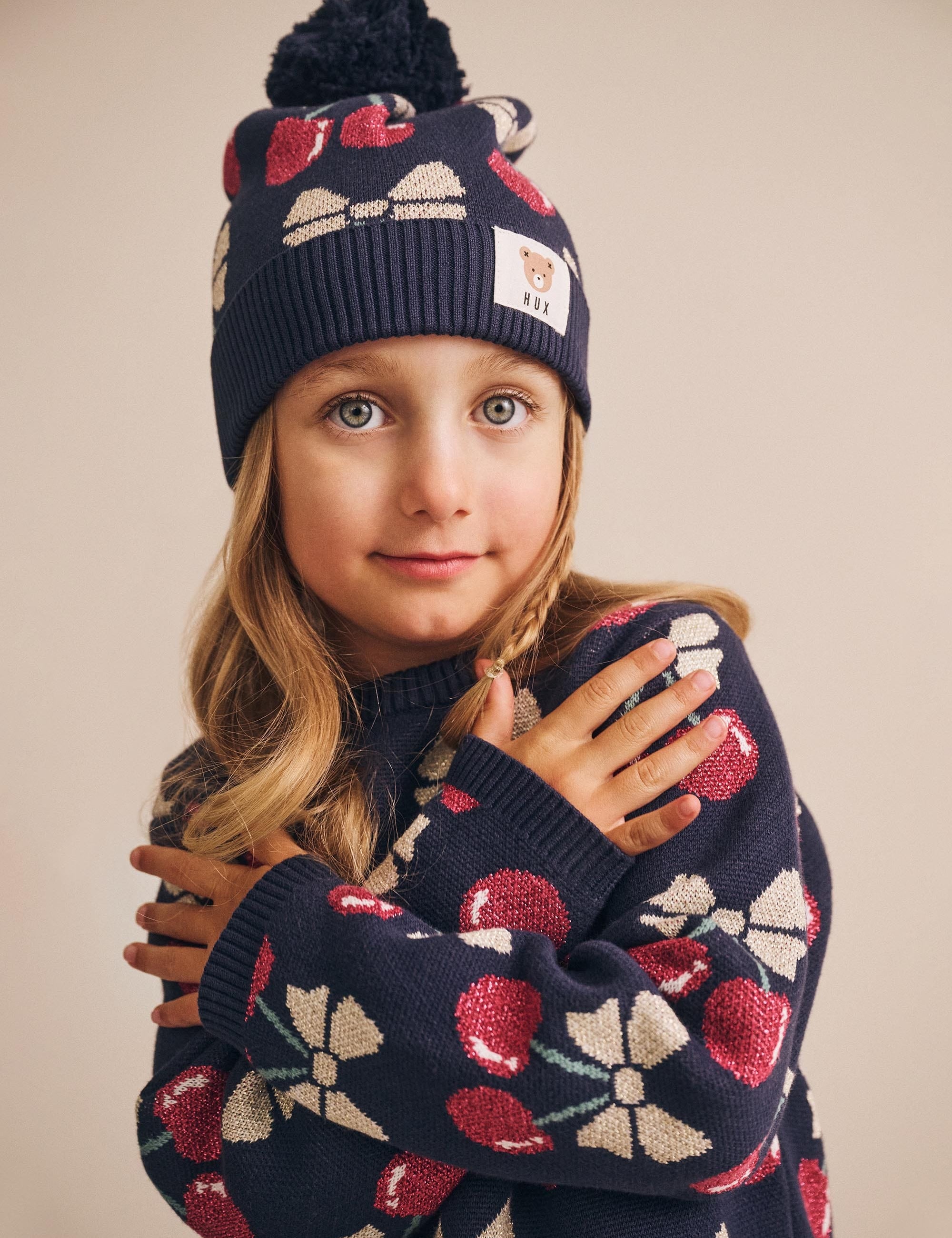 Cherry Pie Knit Pullover KNIT CARDI Huxbaby