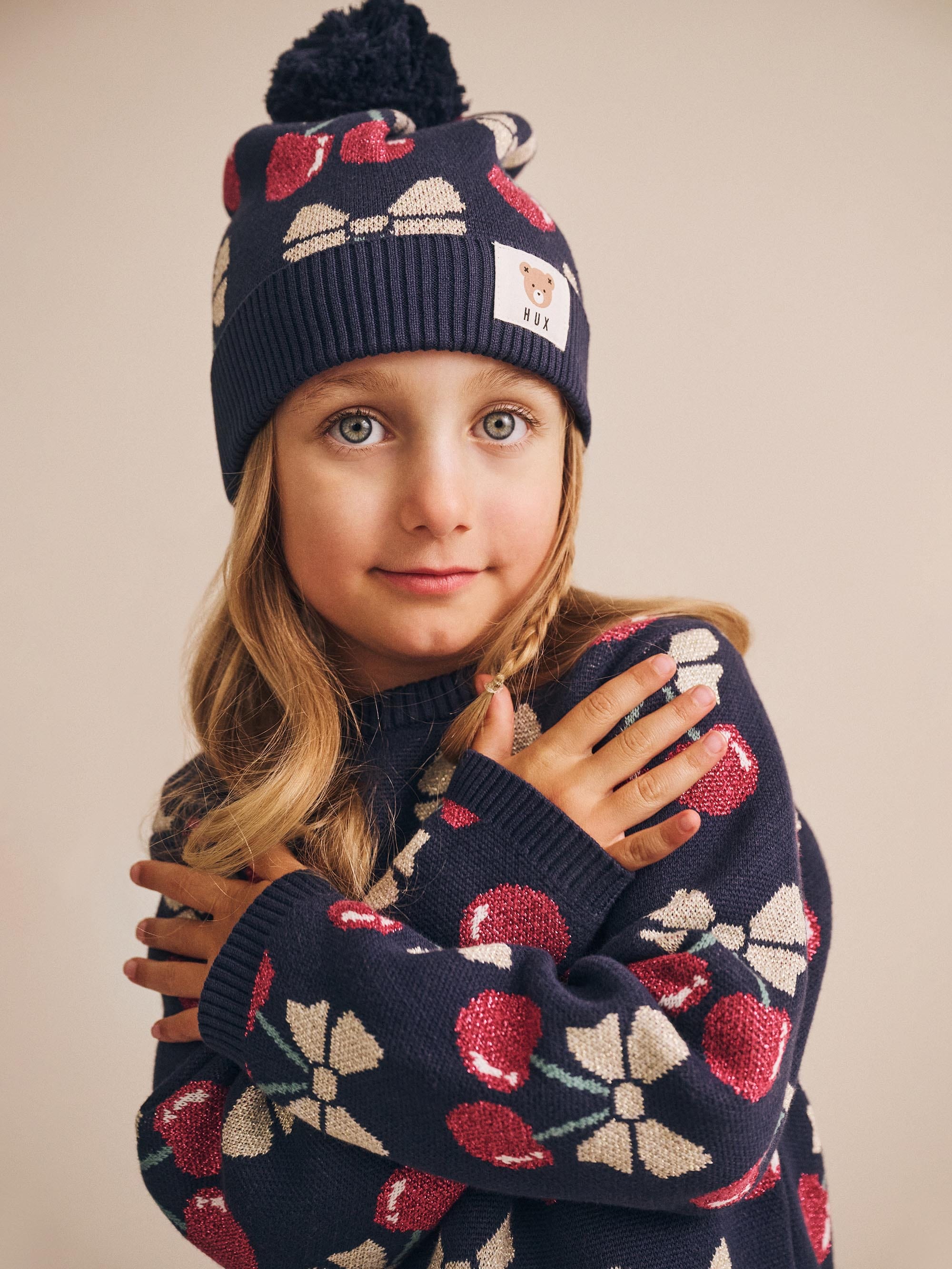 Cherry Pie Knit Pullover KNIT CARDI Huxbaby