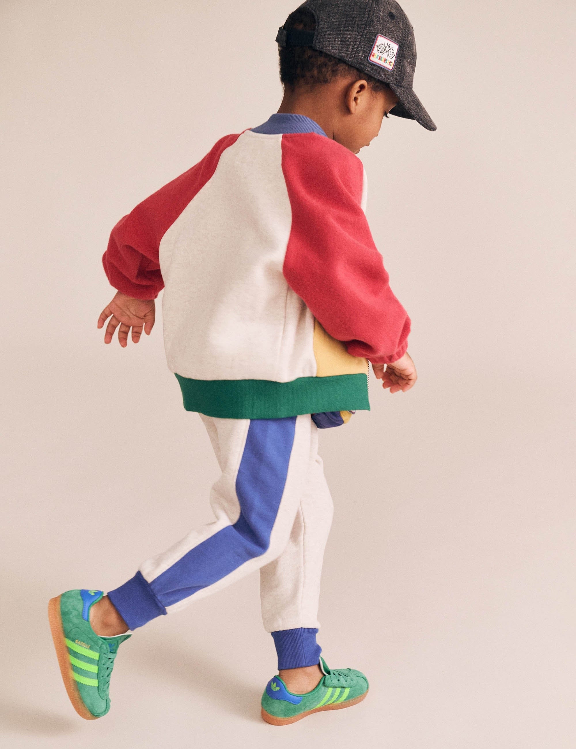 Colour Block Splice Trackpant PANT Huxbaby