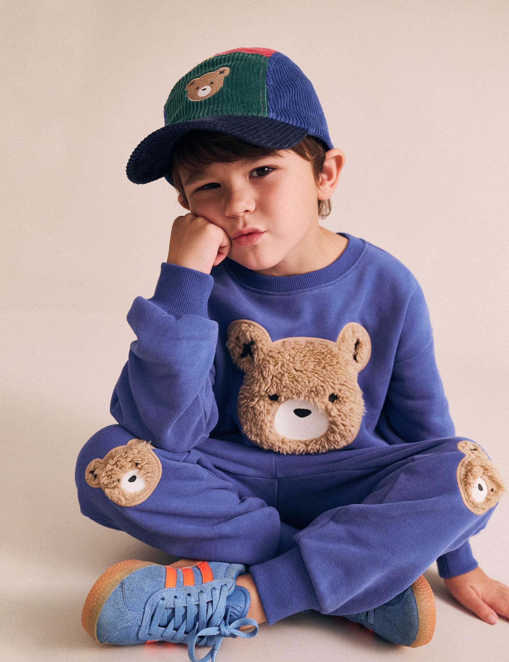Furry Huxbear Cobalt Trackpant PANT Huxbaby