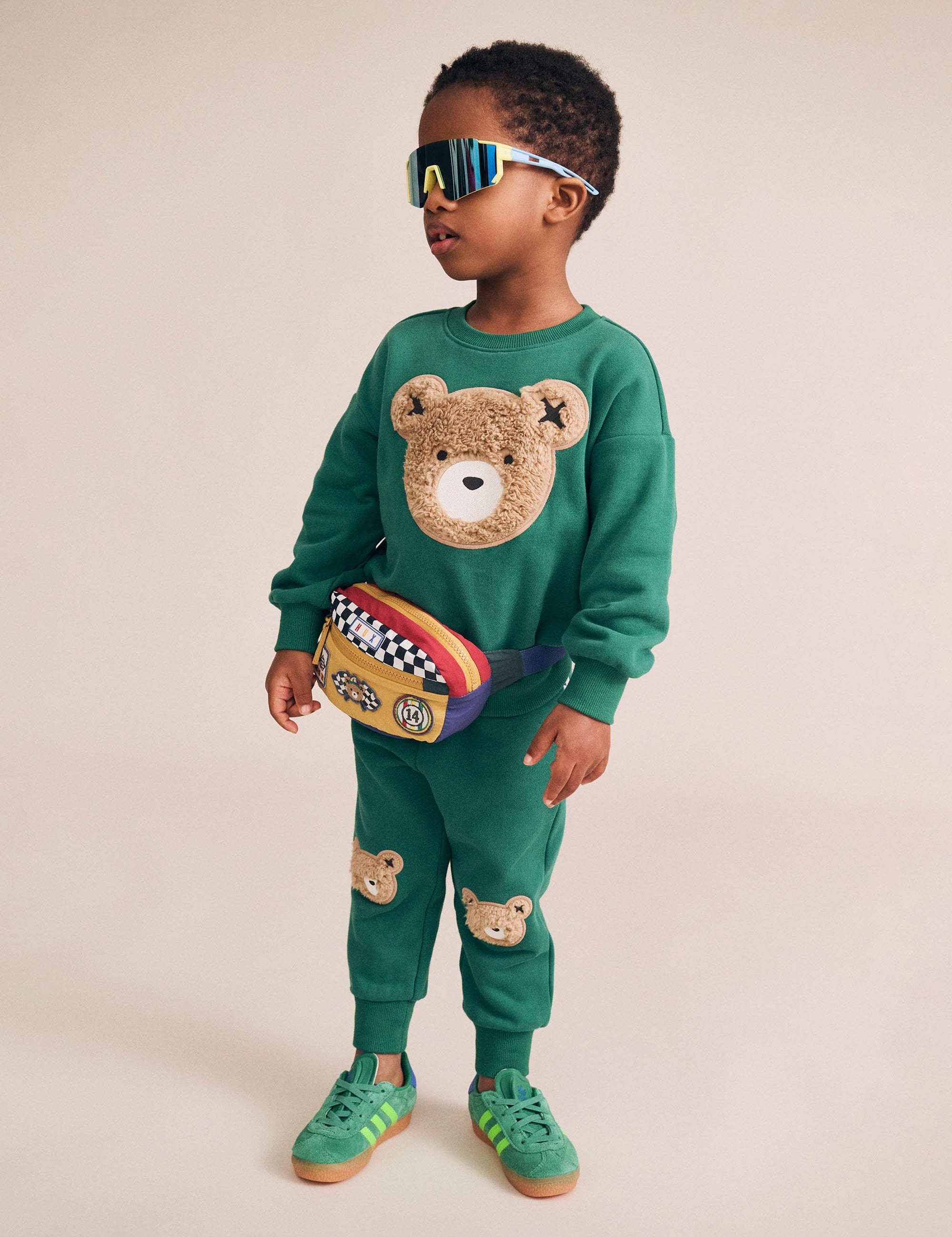 Furry Huxbear Emerald Trackpant PANT Huxbaby