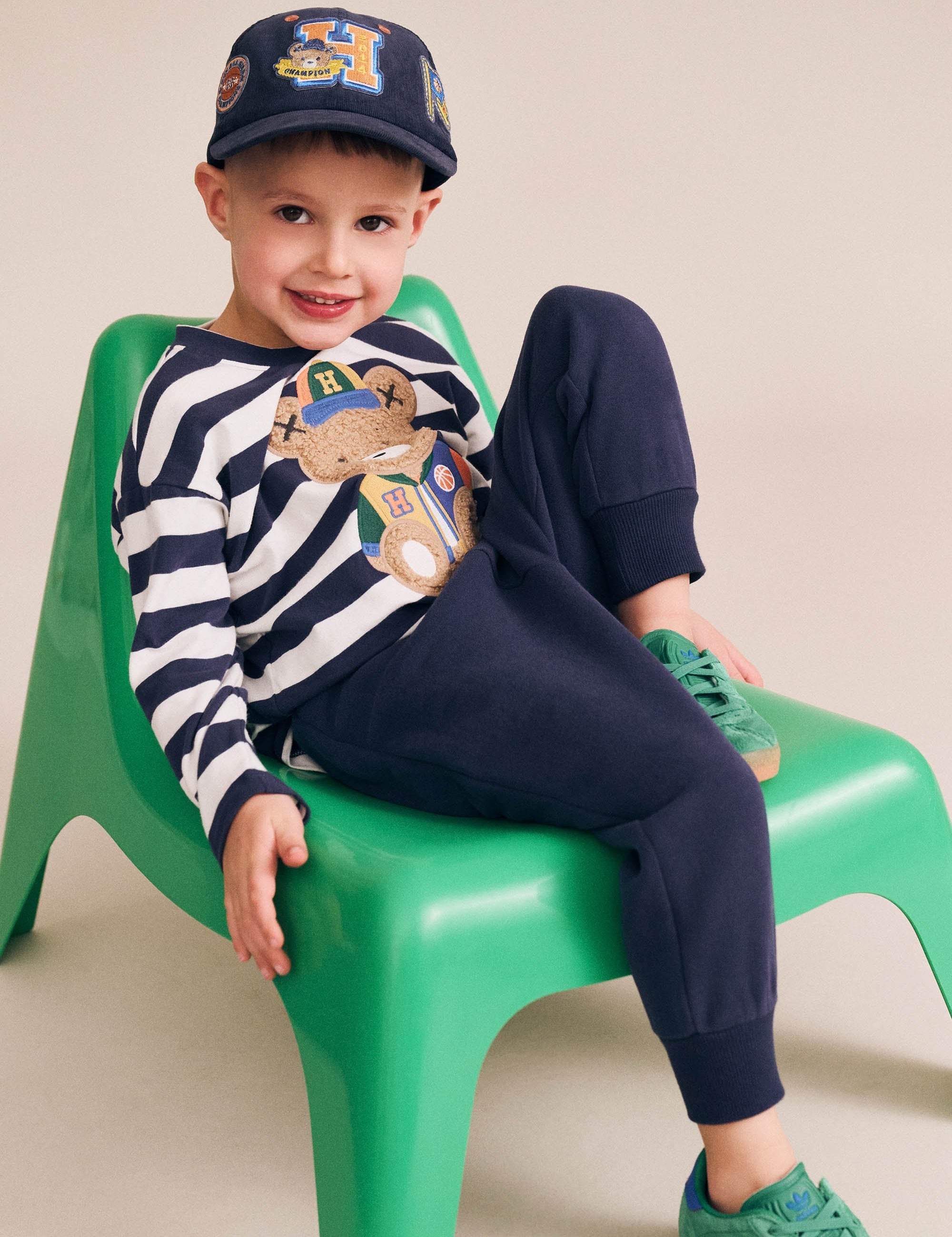 Navy Hux Trackpant PANT Huxbaby