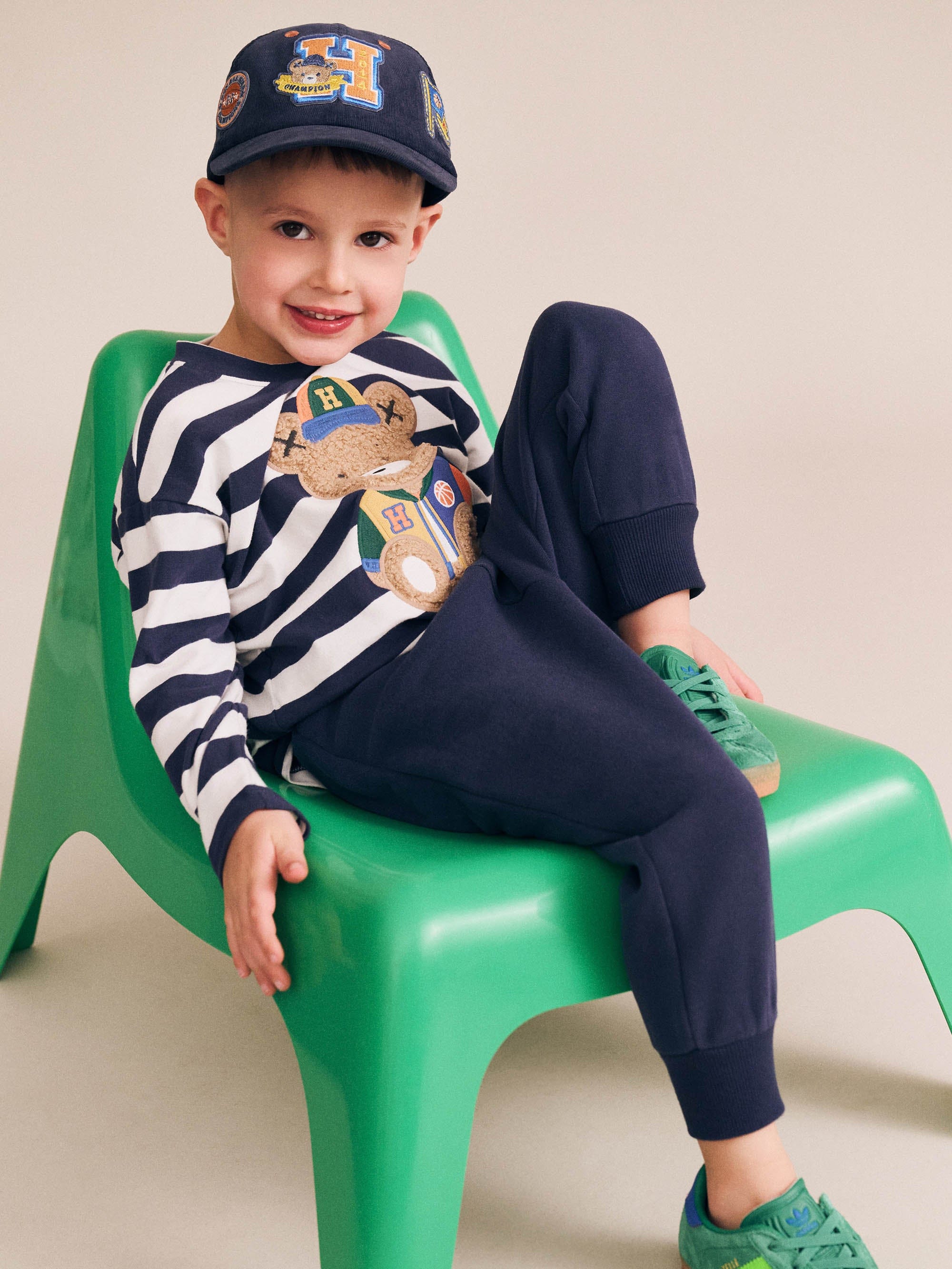 Navy Hux Trackpant PANT Huxbaby