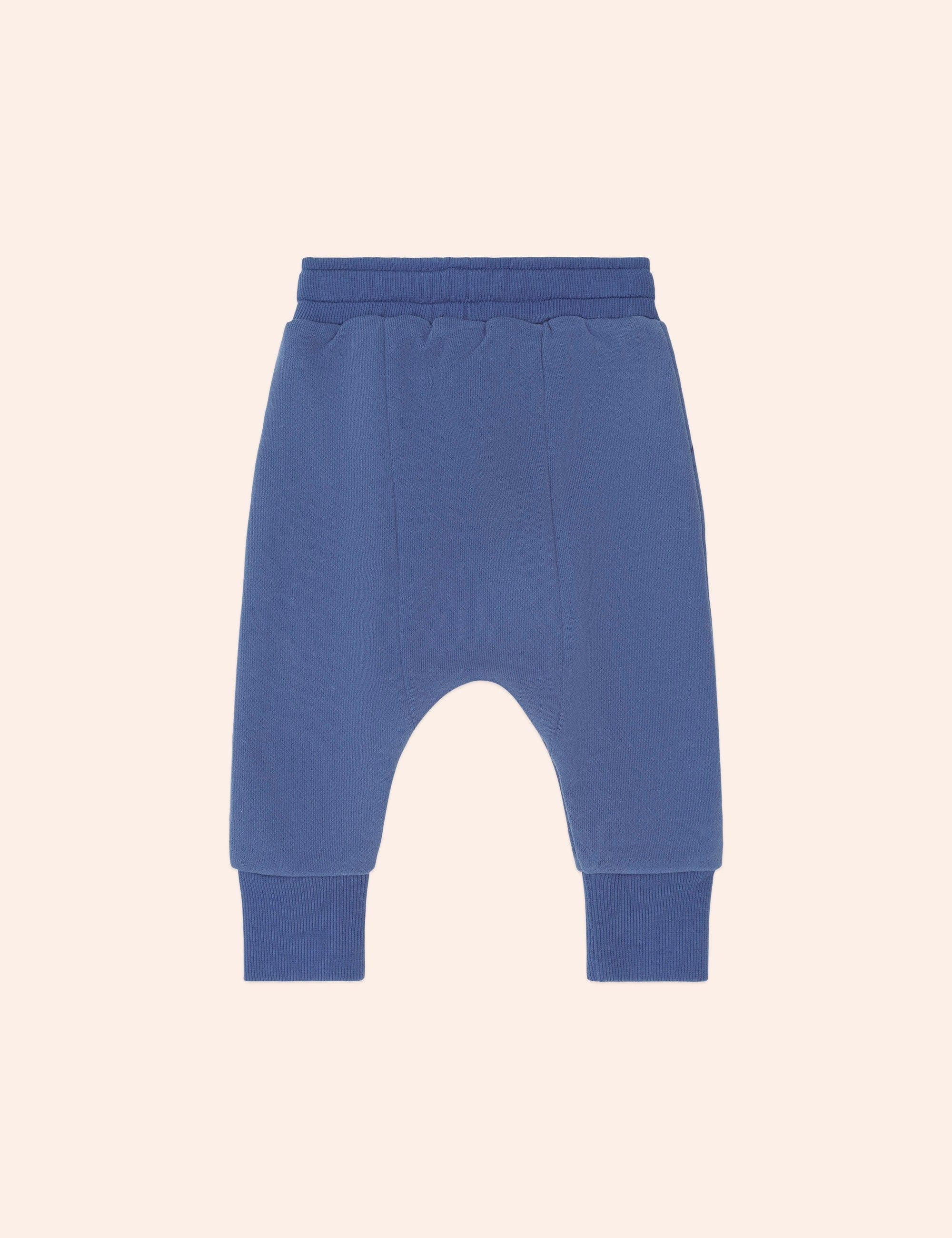 Blue Drop Crotch Trackpant PANT Huxbaby