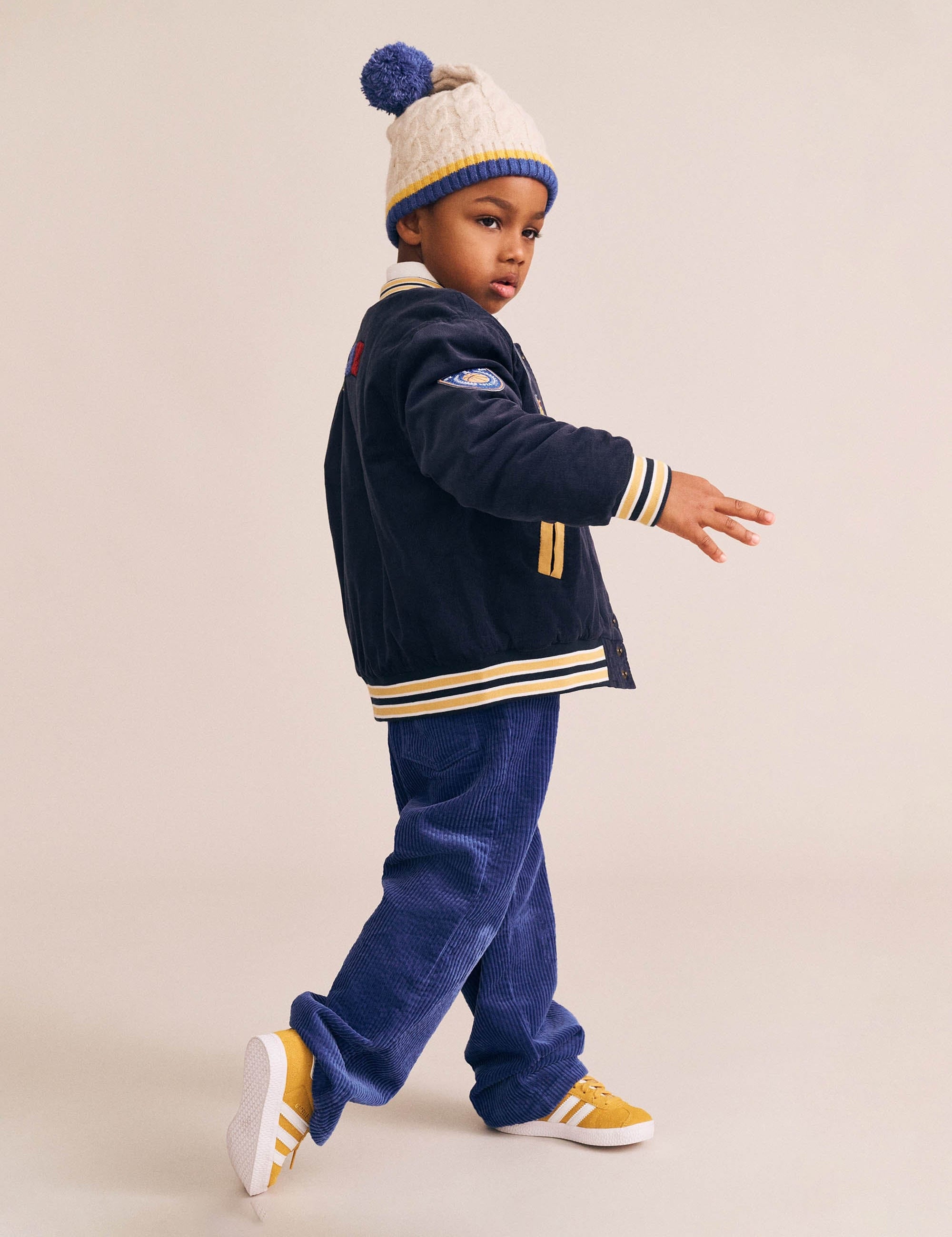 Cord Wide Leg Pant PANT Huxbaby