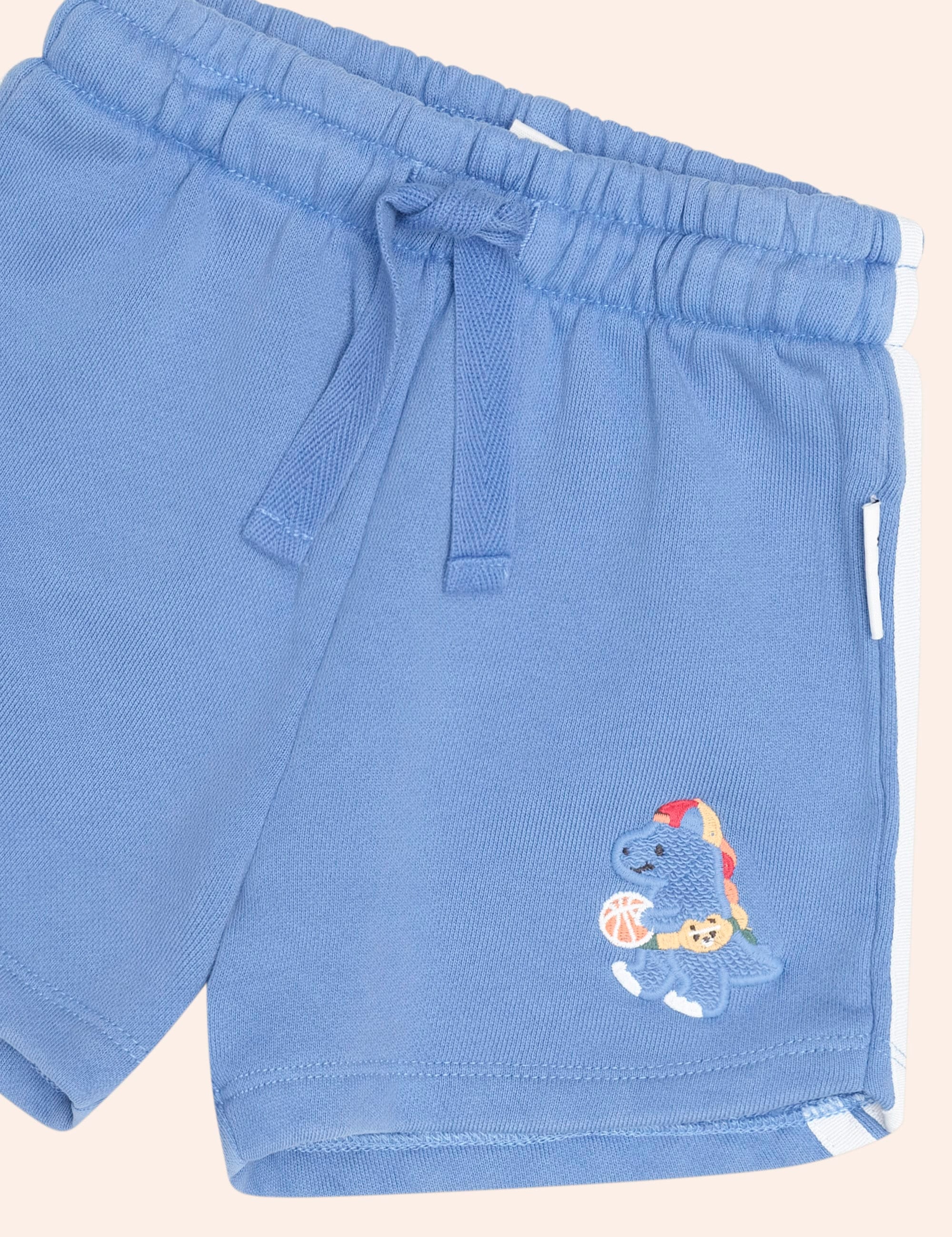 Baller Dino Sporty Stripe Short SHORT Huxbaby Shopify