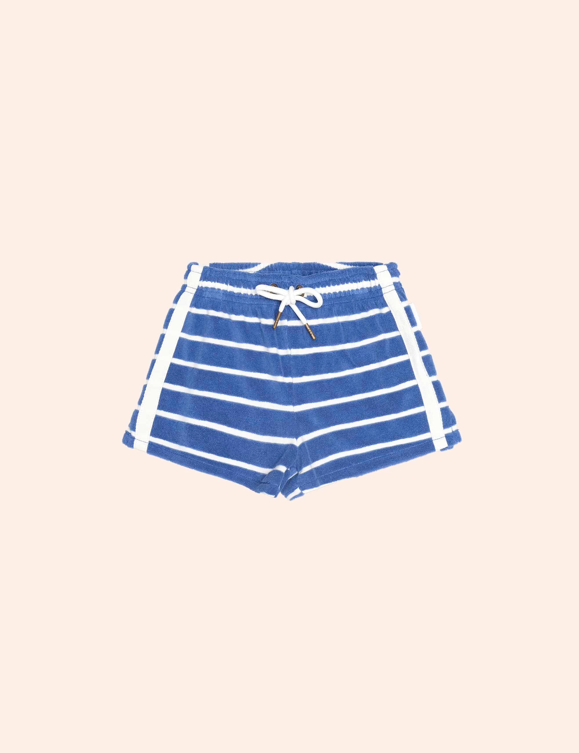 Nautical Stripe Towelling Short SHORT Huxbaby Shopify