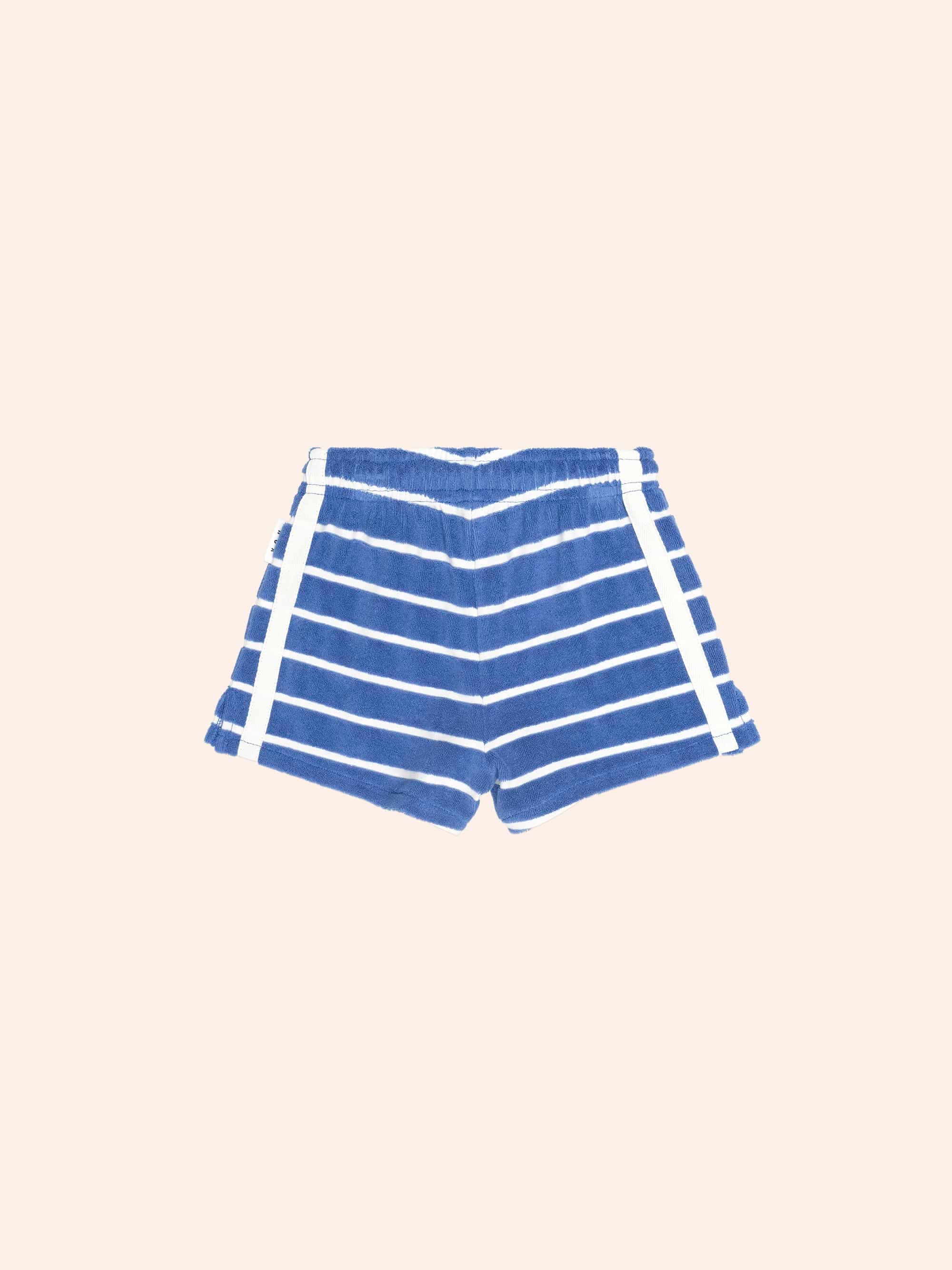 Nautical Stripe Towelling Short SHORT Huxbaby Shopify