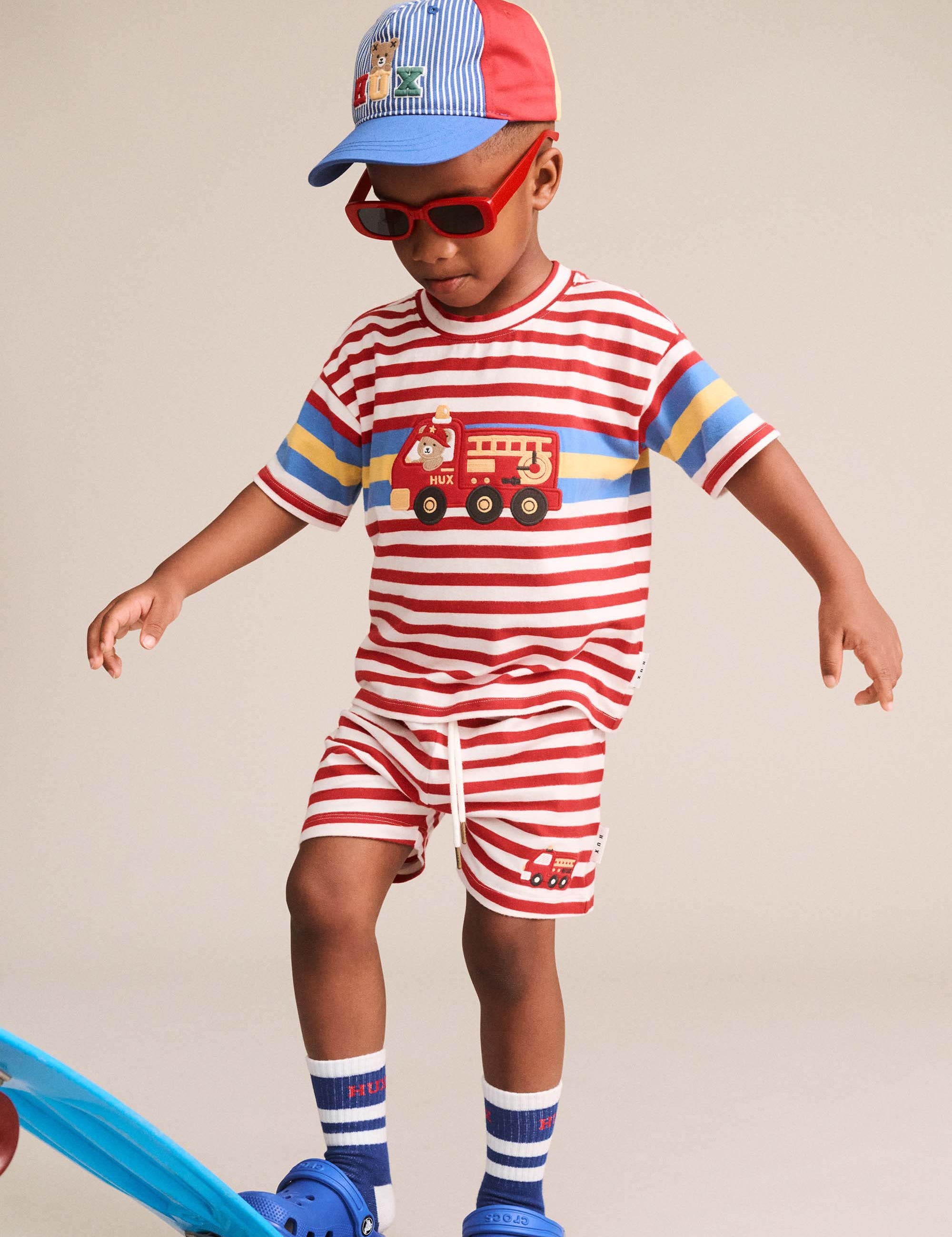 Fireman Hux Stripe Short SHORT Huxbaby Shopify