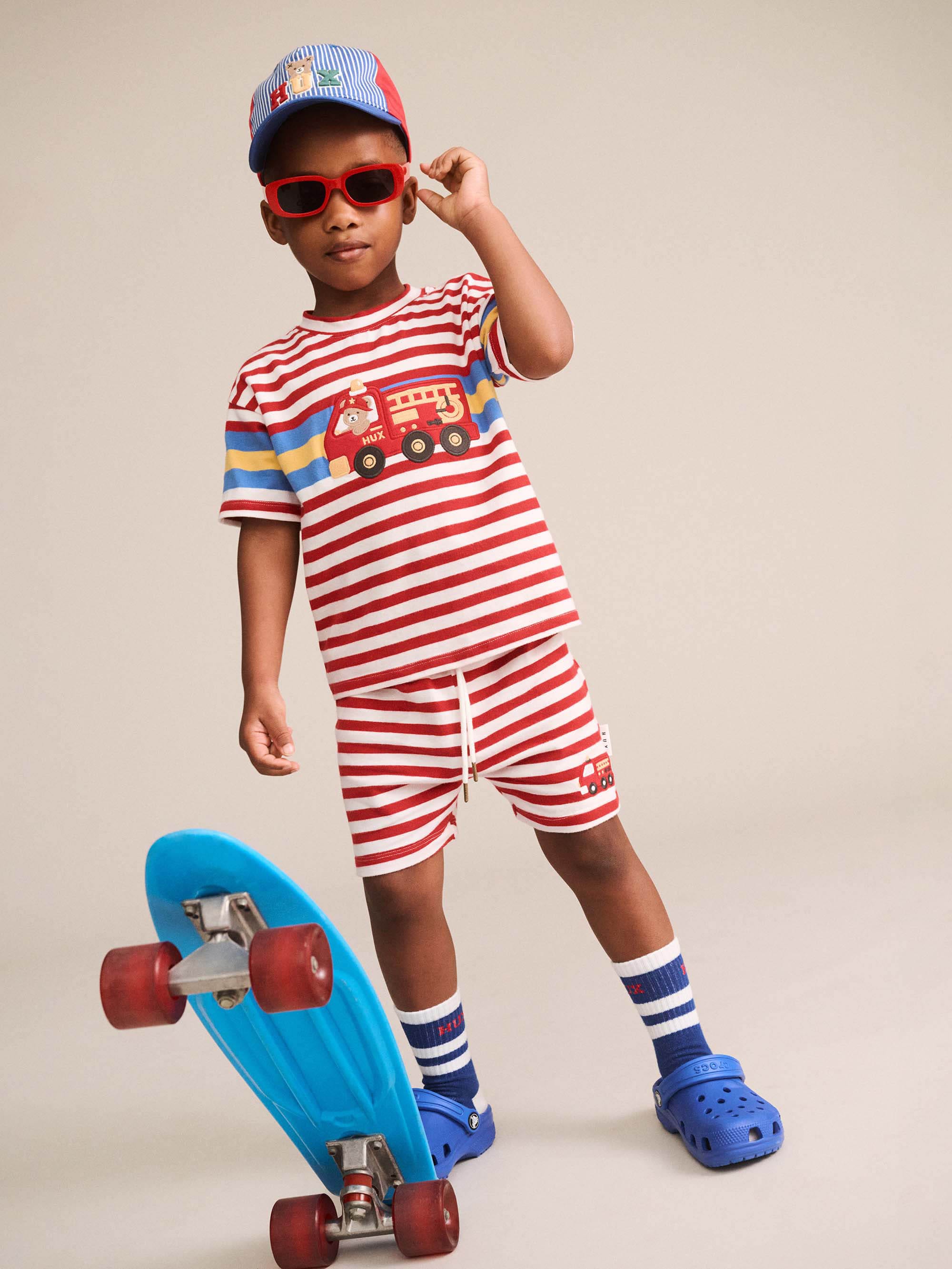 Fireman Hux Stripe Short SHORT Huxbaby Shopify