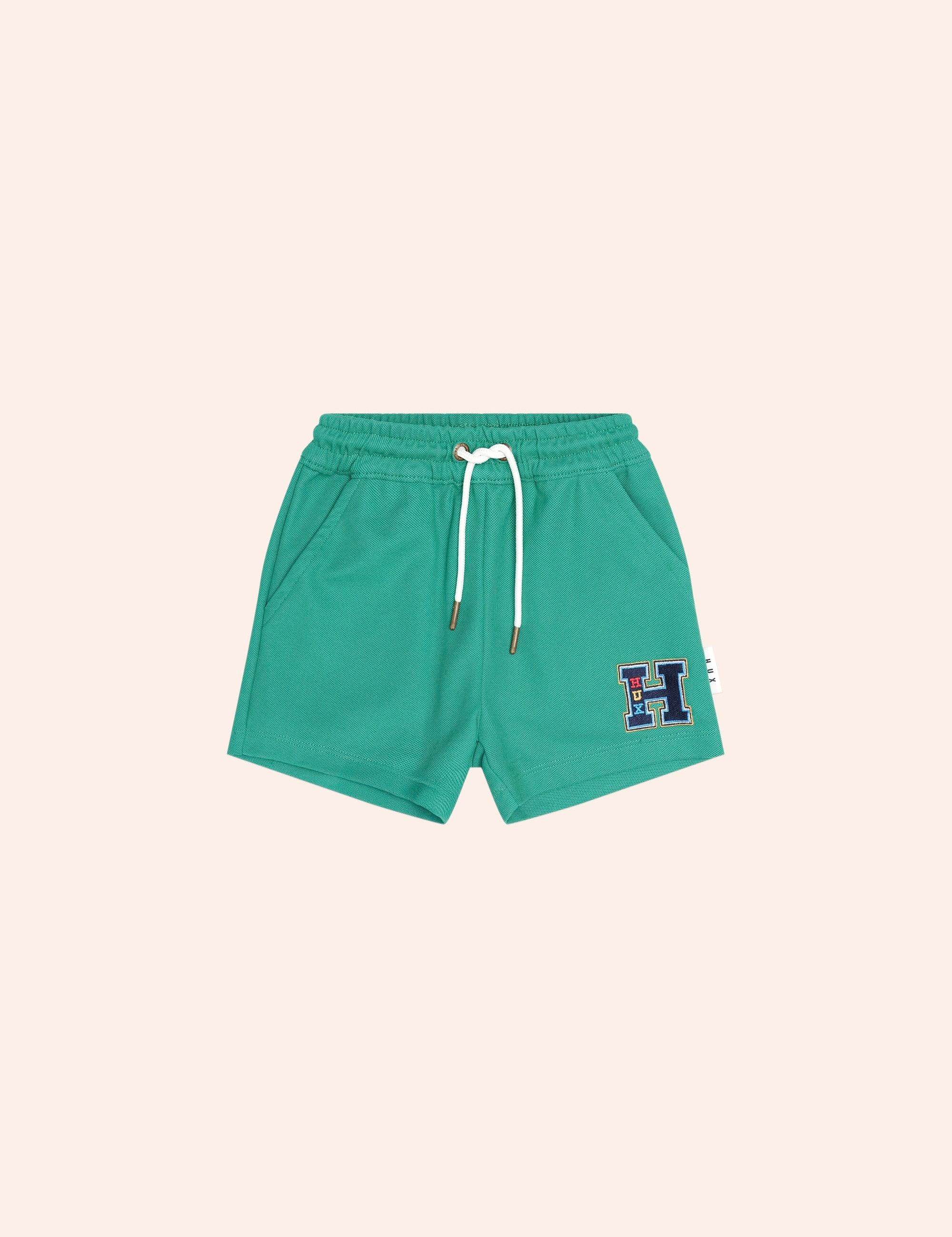 Collegiate Pique Short ONESIE Huxbaby Shopify