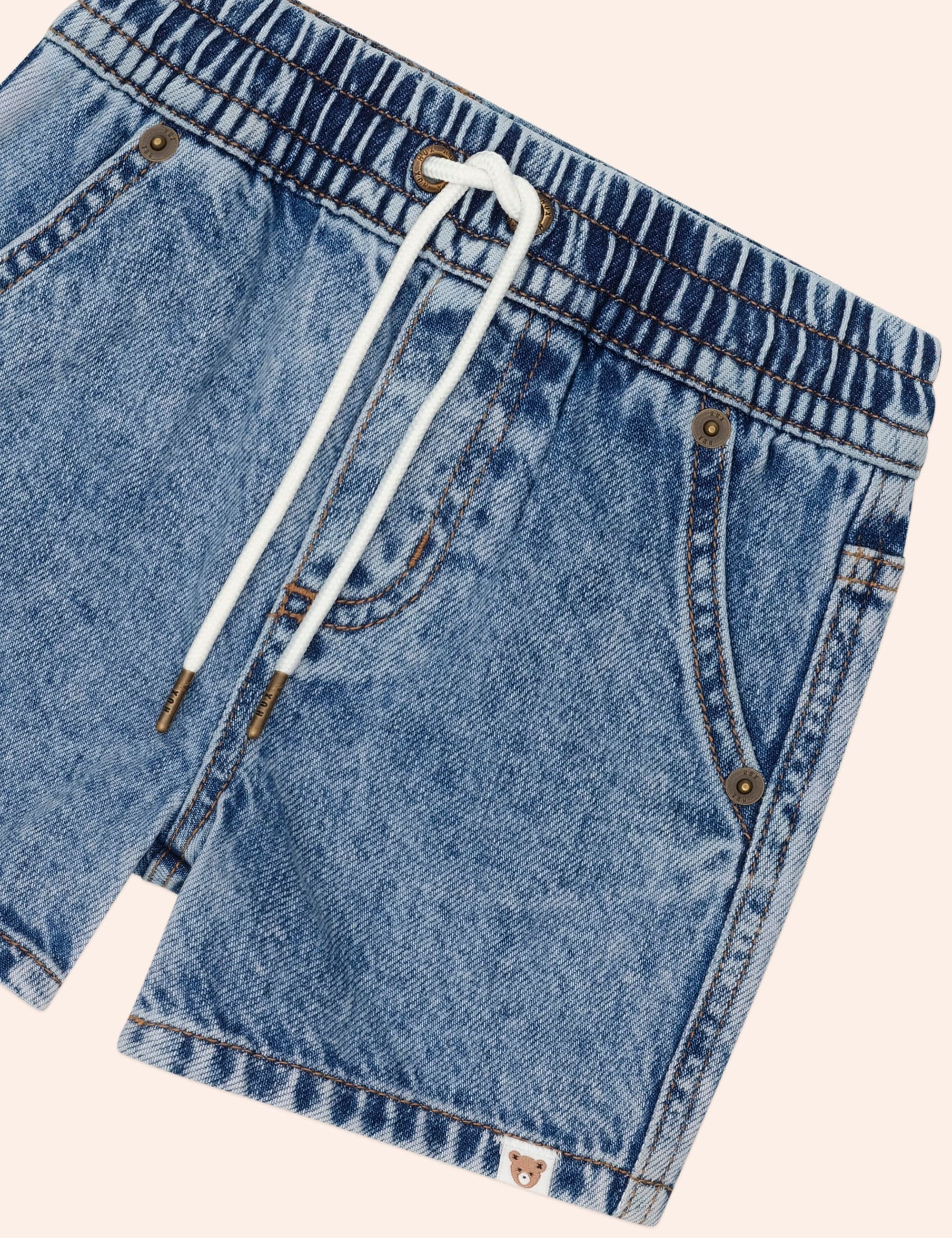 Dreamy Denim Shorts SHORT Huxbaby