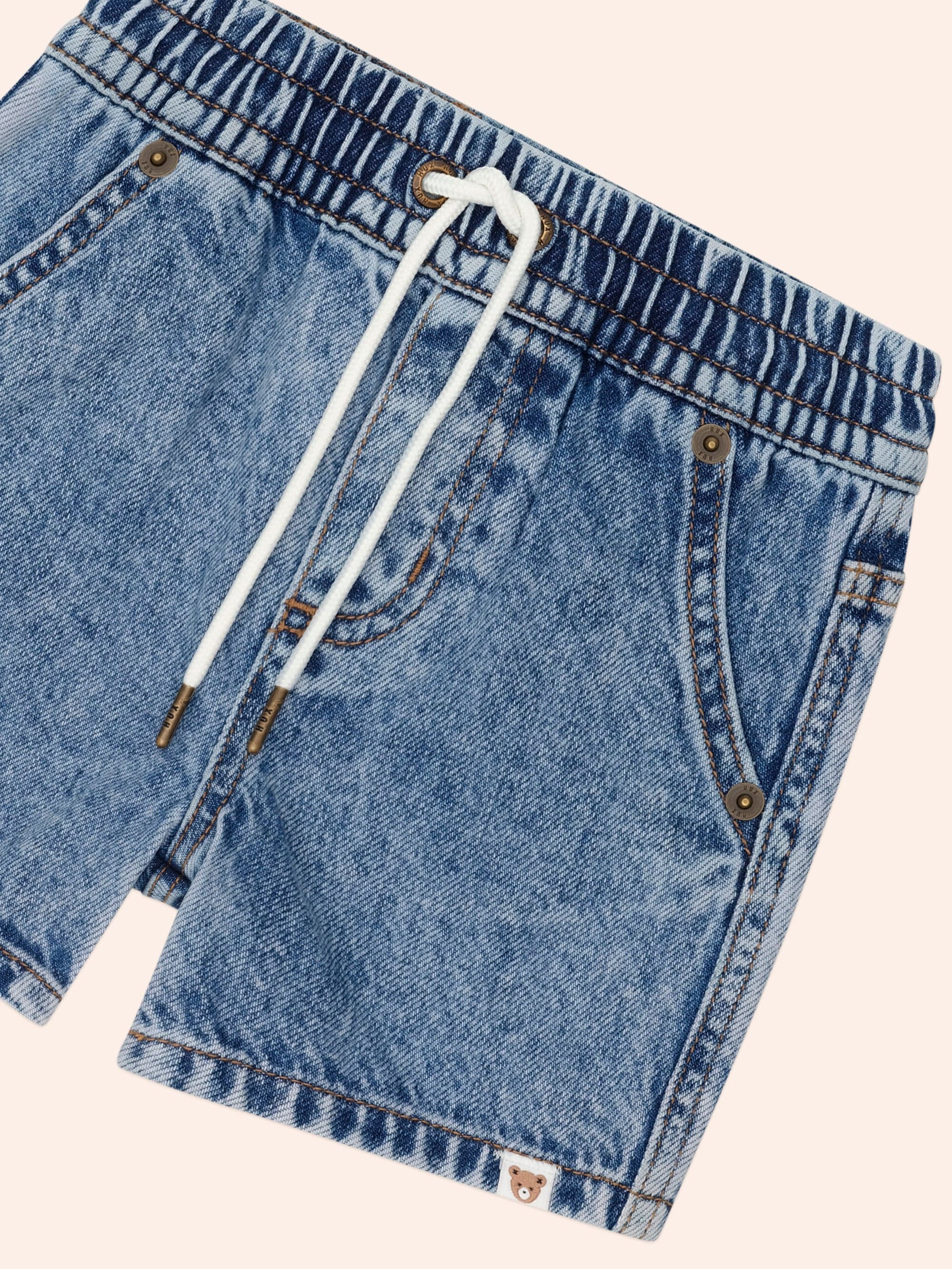 Dreamy Denim Shorts SHORT Huxbaby