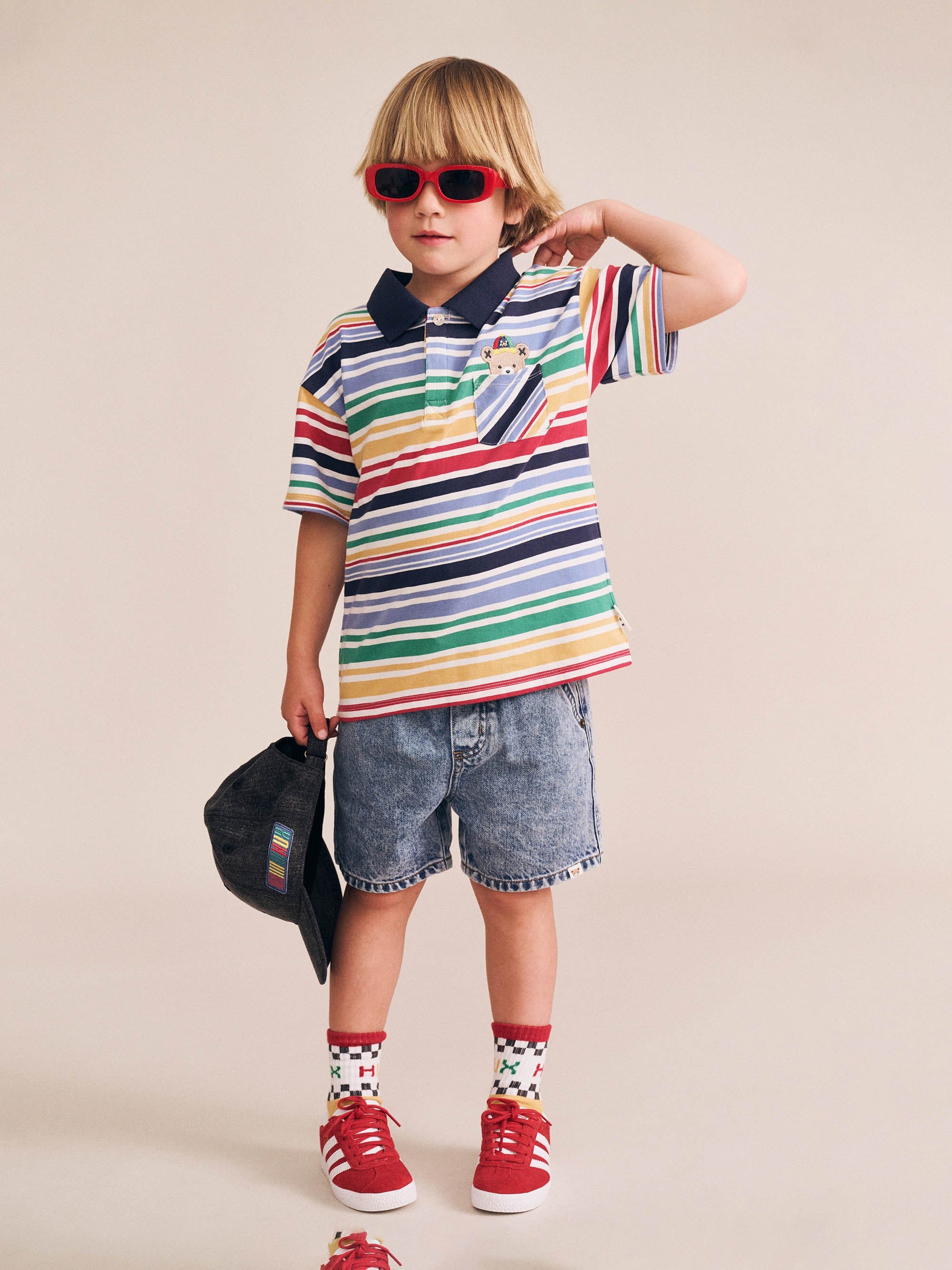 Dreamy Denim Shorts SHORT Huxbaby