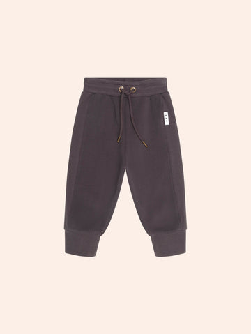 Soft Black Moto Trackpant PANT Huxbaby Shopify