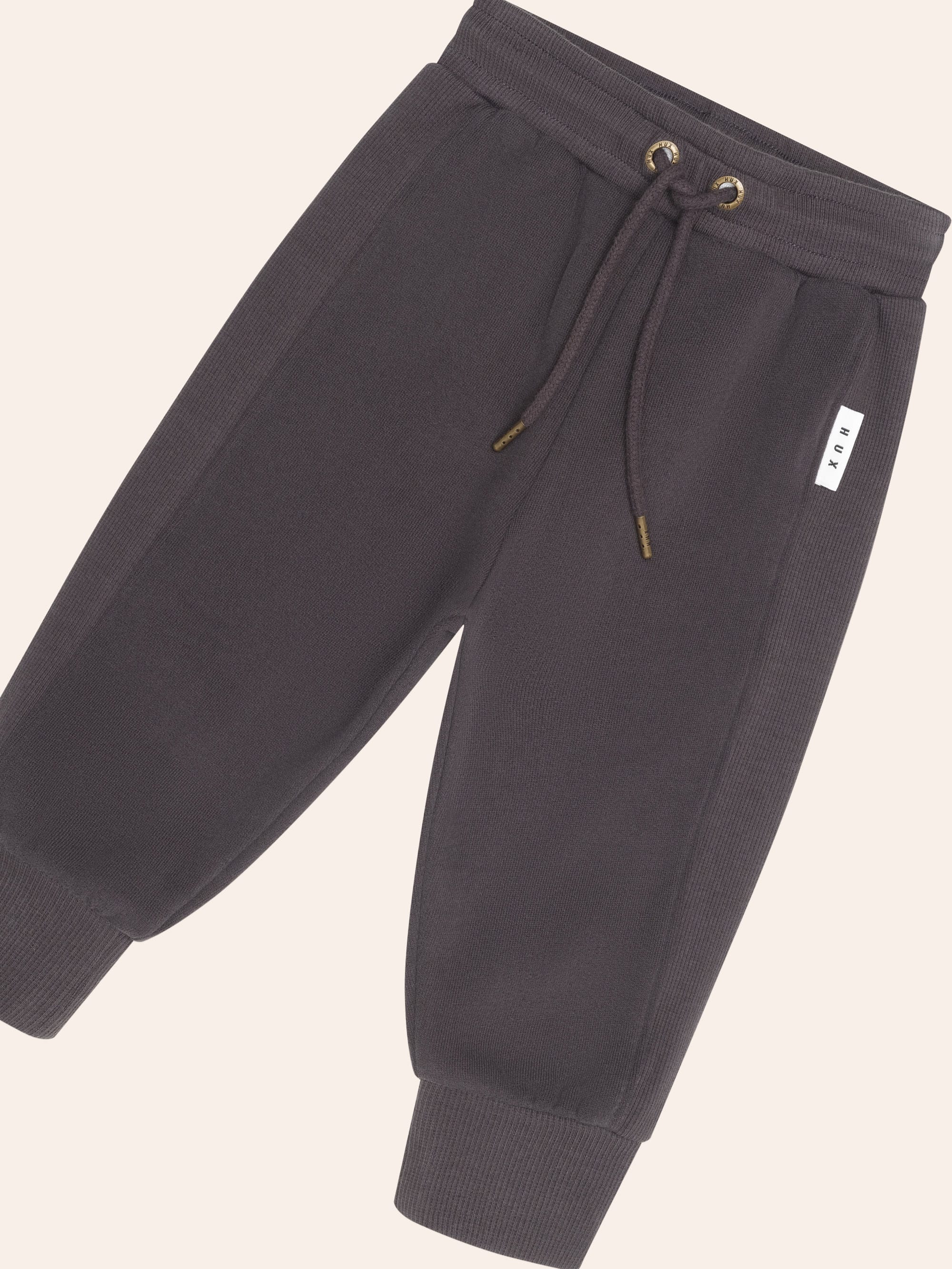 Soft Black Moto Trackpant PANT Huxbaby Shopify