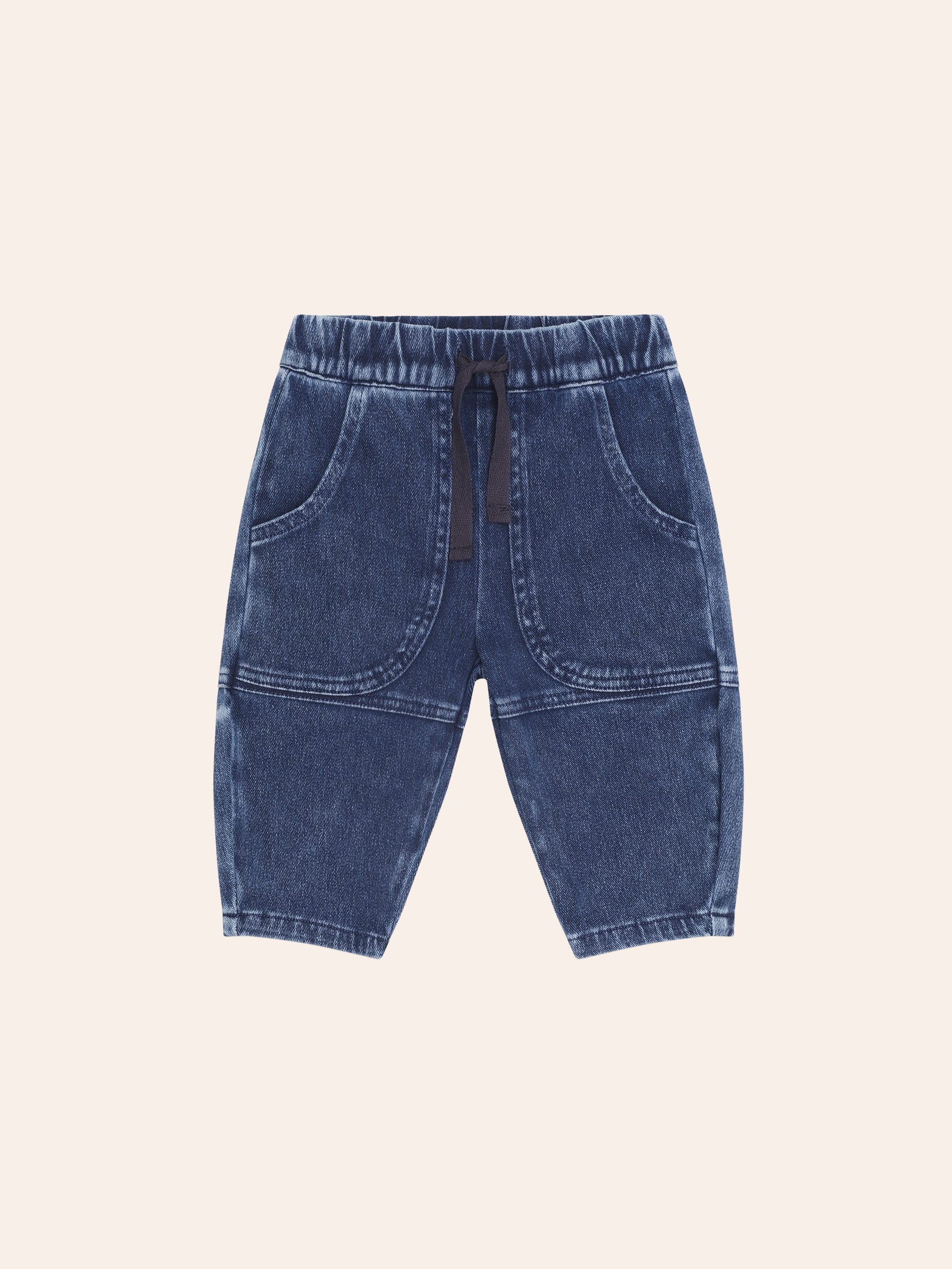 Knit Denim Pocket Pant PANT Huxbaby Shopify