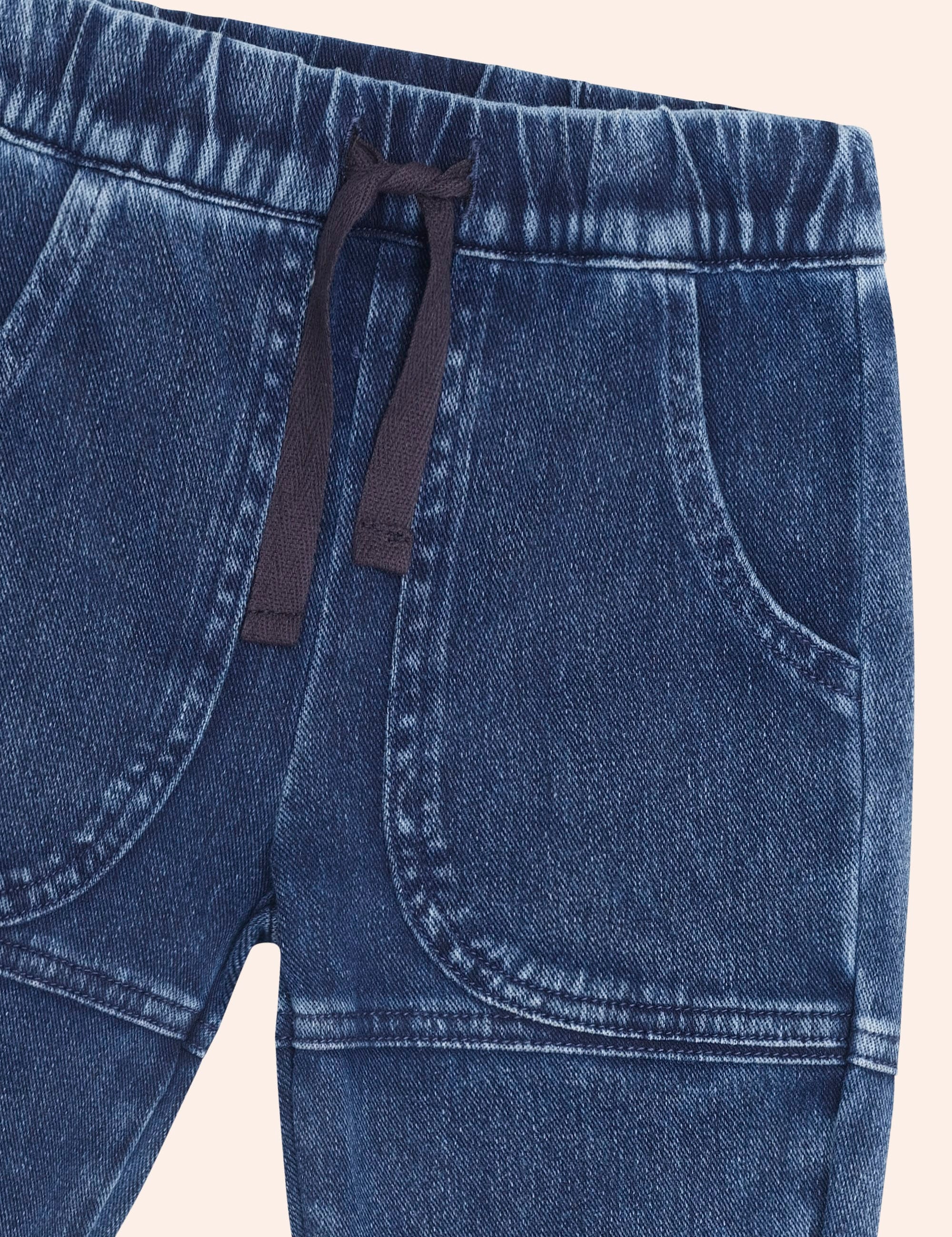 Knit Denim Pocket Pant PANT Huxbaby Shopify