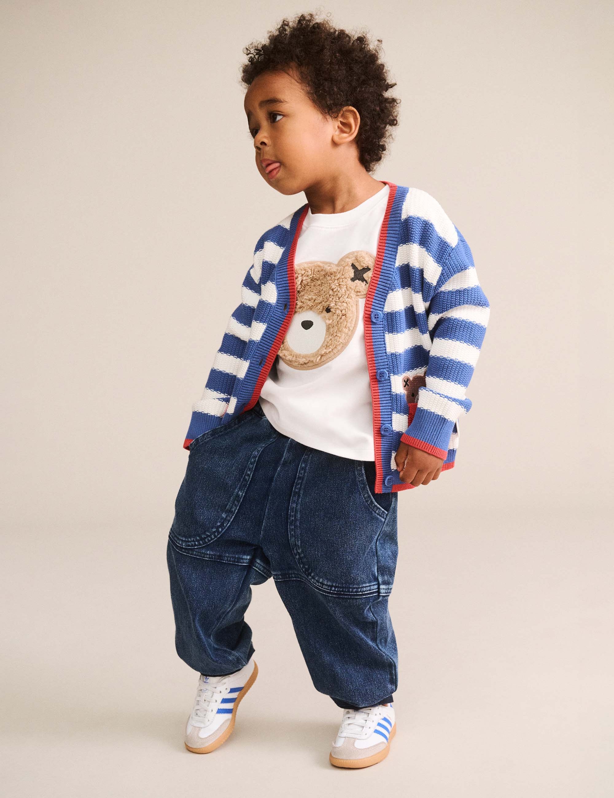 Knit Denim Pocket Pant PANT Huxbaby Shopify