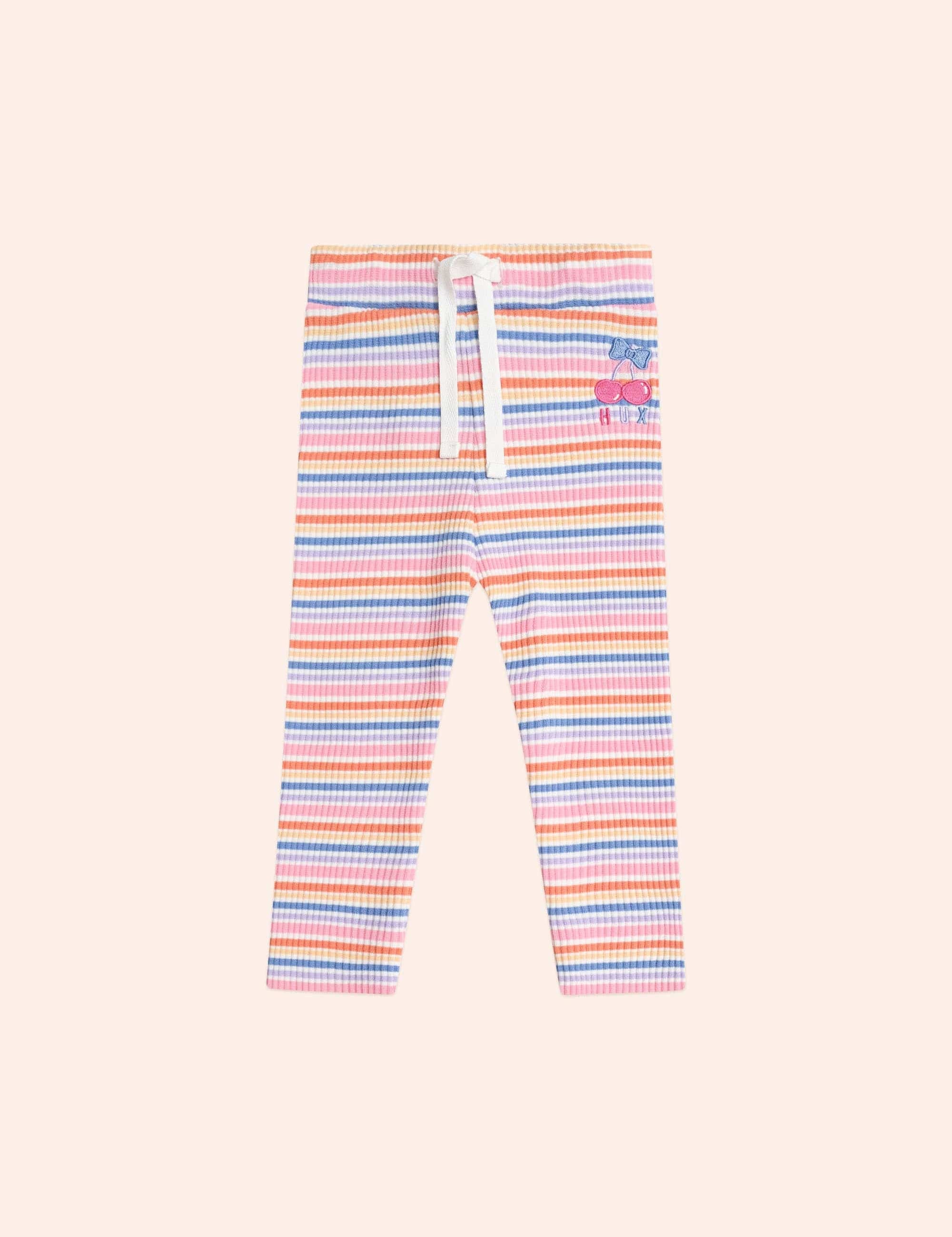 Rainbow Rib Leggings LEGGING Huxbaby