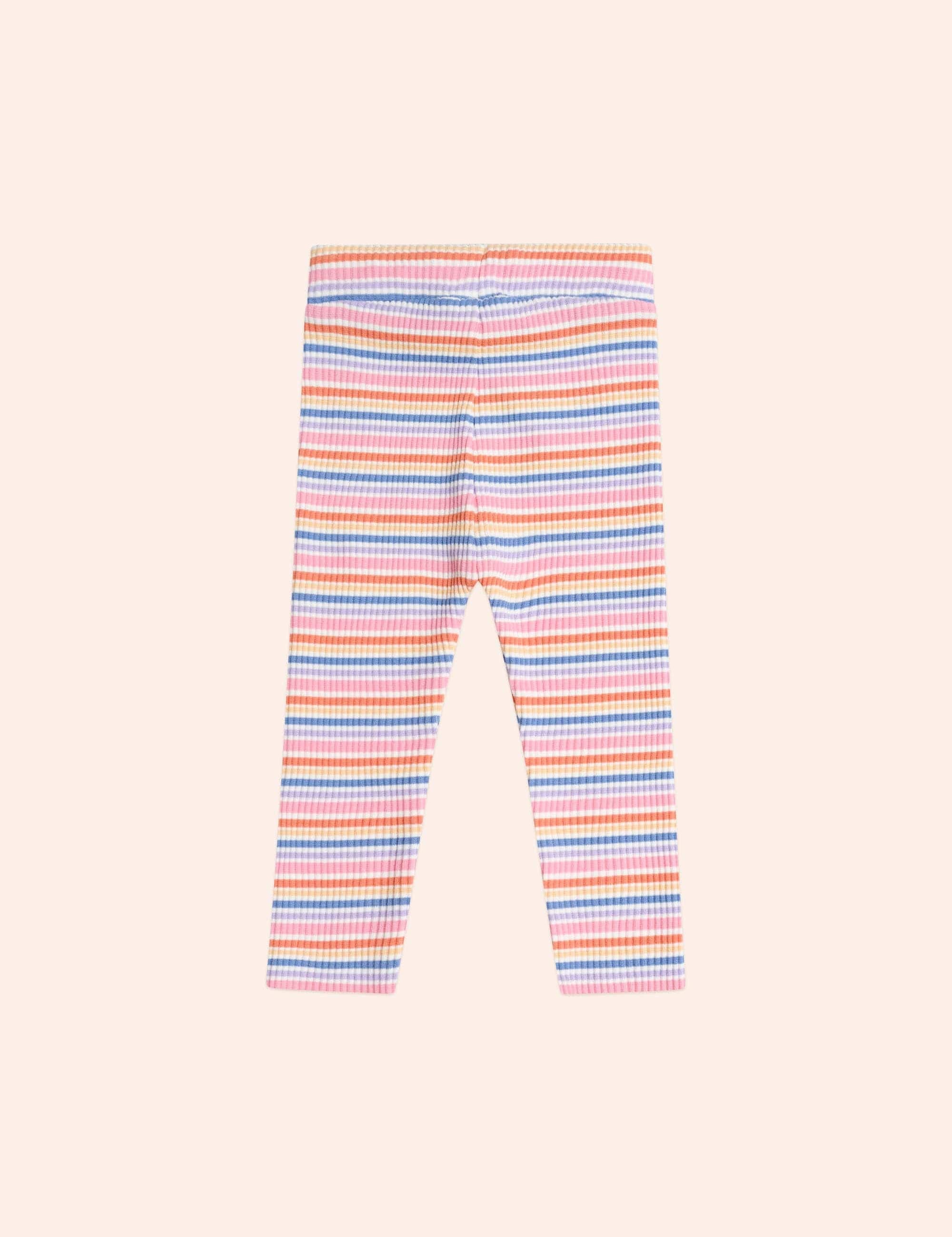 Rainbow Rib Leggings LEGGING Huxbaby