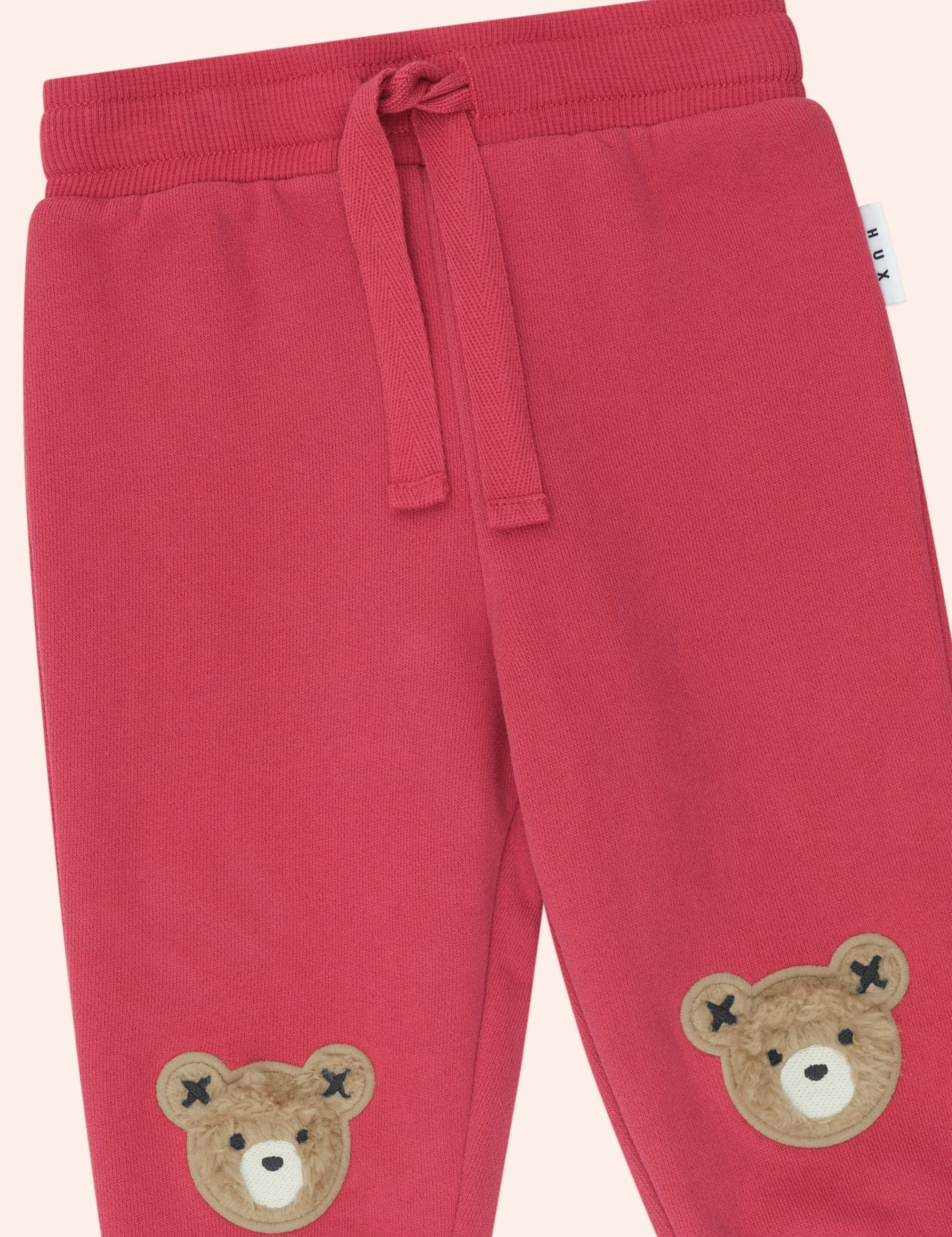 Furry Huxbear Trackpant Red PANT Huxbaby