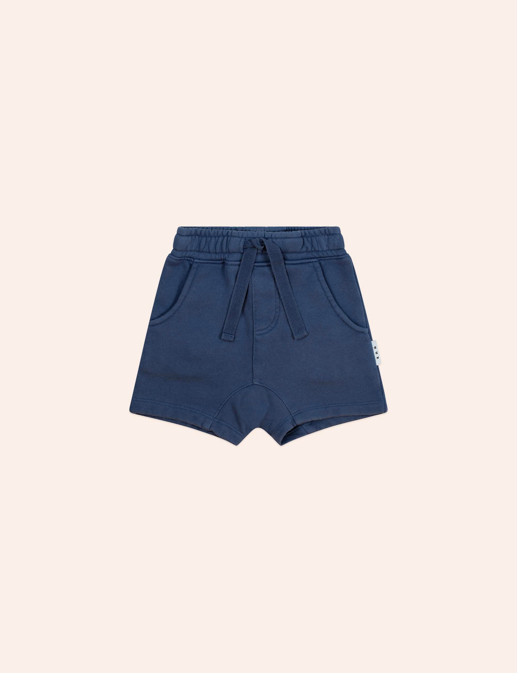 Slouchy Shorts Navy SHORT Huxbaby