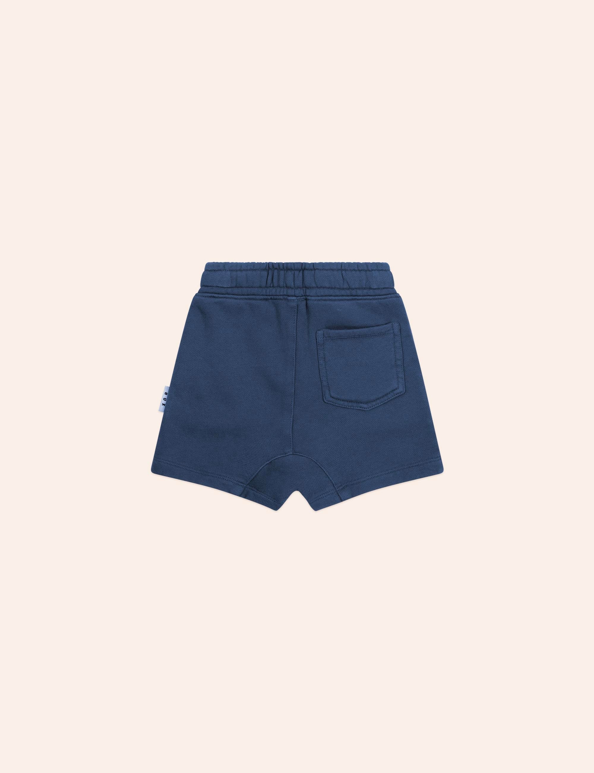 Slouchy Shorts Navy SHORT Huxbaby