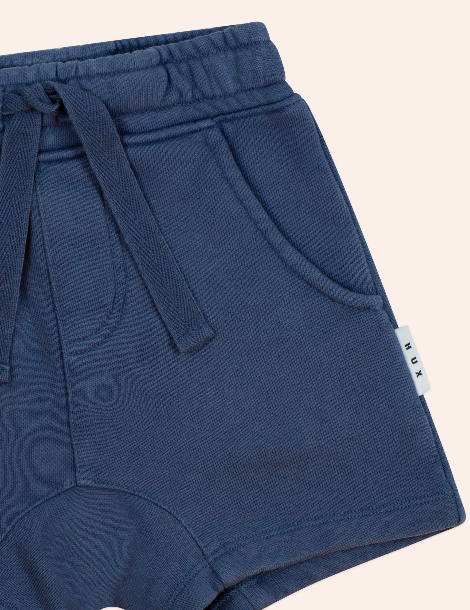 Slouchy Shorts Navy SHORT Huxbaby