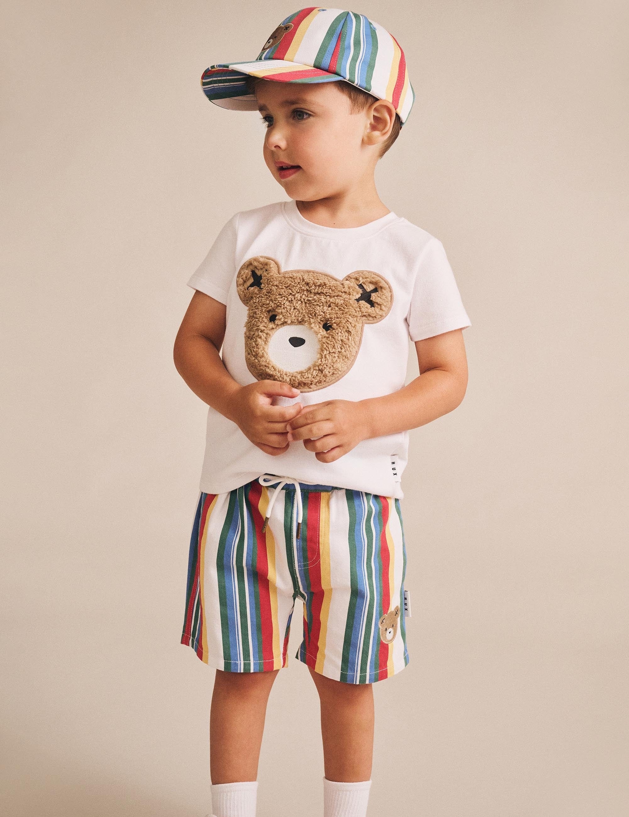 Vintage Stripe Shorts SHORT Huxbaby