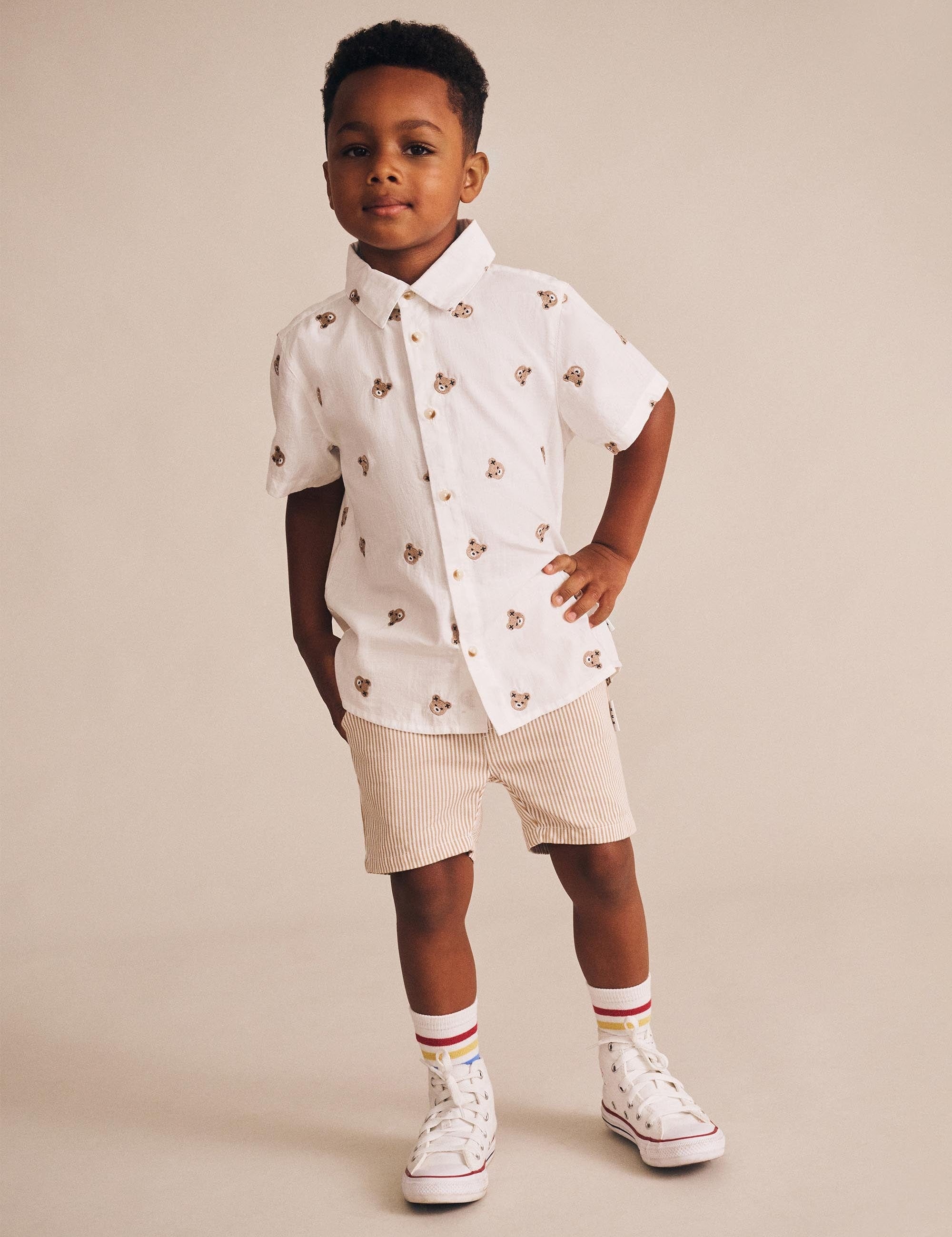 Sandbox Stripe Chino Shorts SHORT Huxbaby